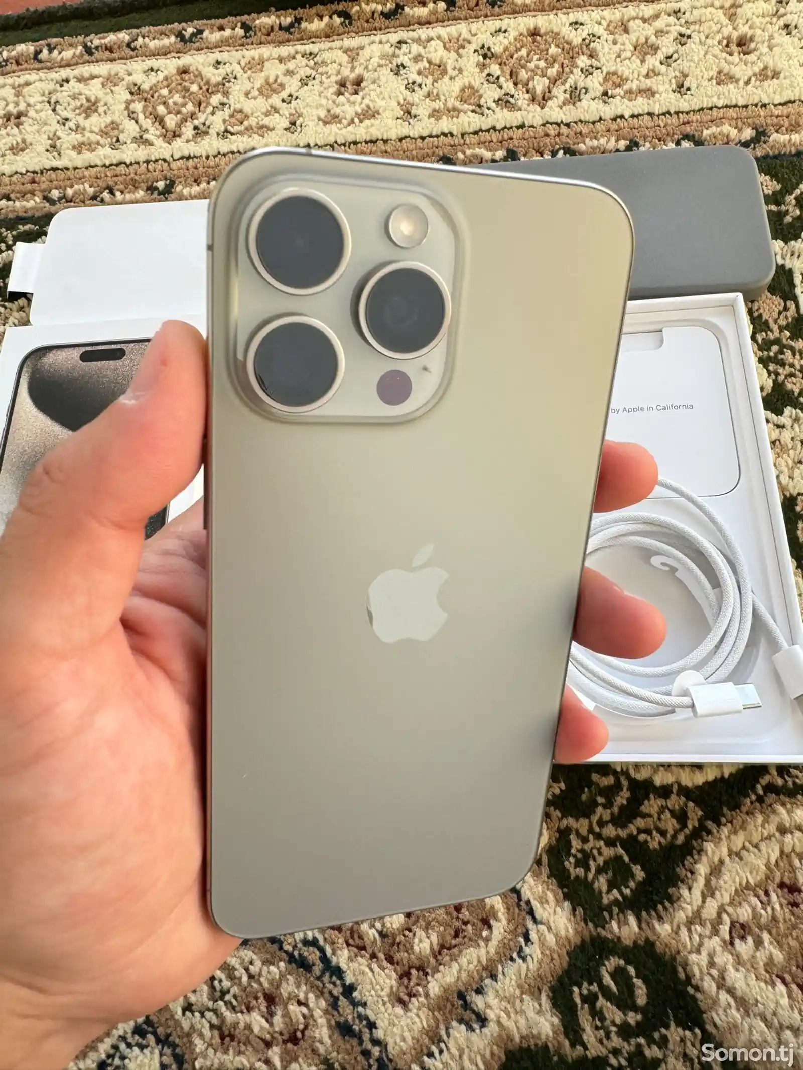 Apple iPhone 15 Pro Max, 256 gb, Natural Titanium-6