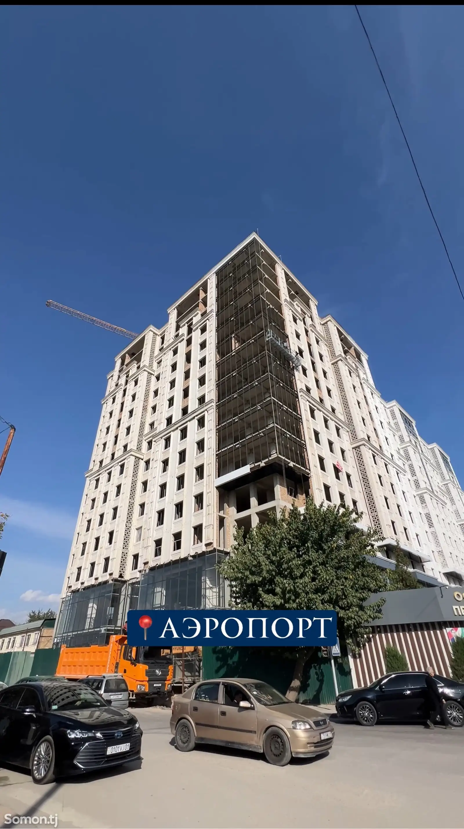 1-комн. квартира, 8 этаж, 50 м², шохмансур-1