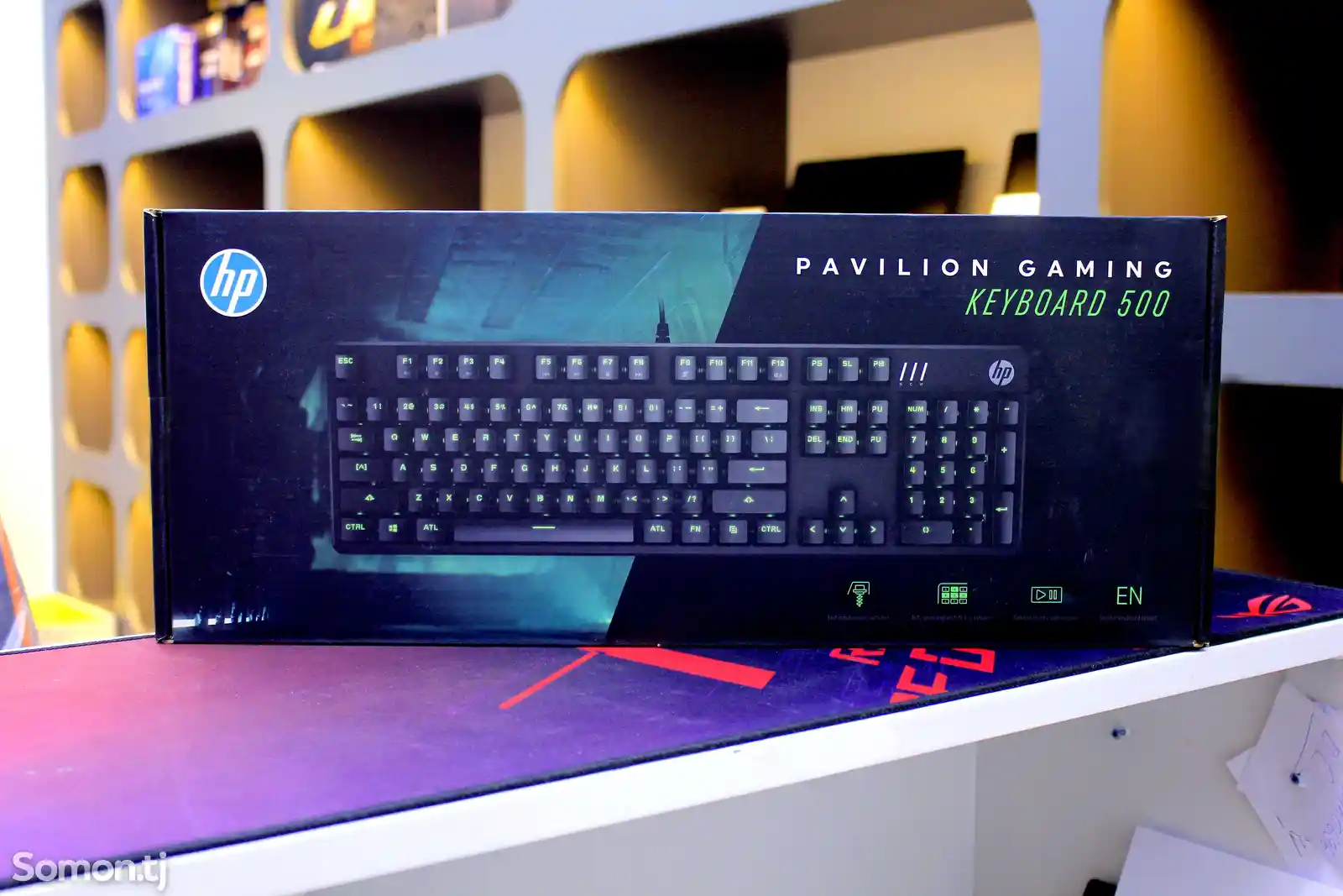 Механическая клавиатура HP Pavilion Gaming Keyboard 500 RGB