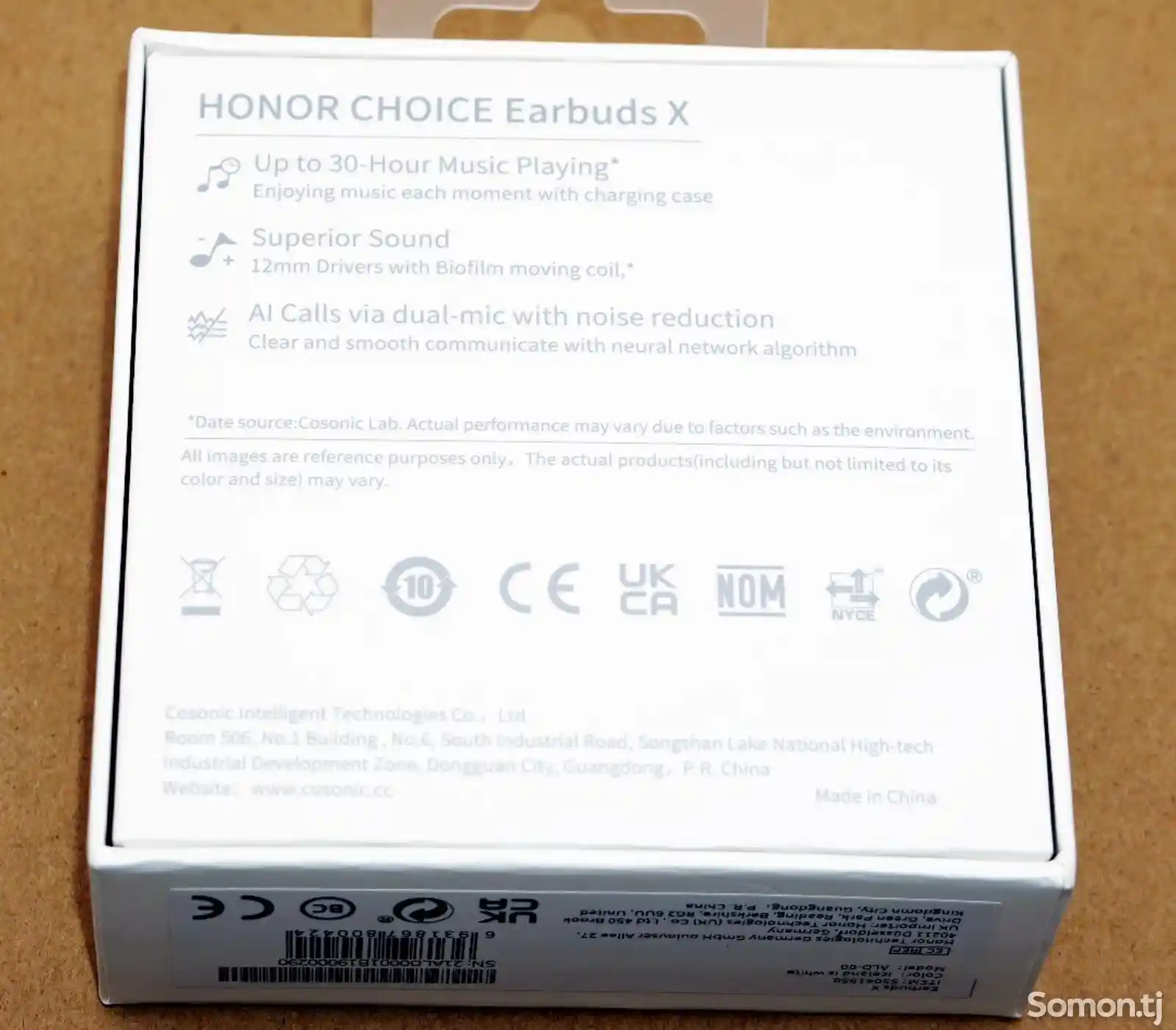 Беспроводные наушники Honor Choice Earbuds X-3