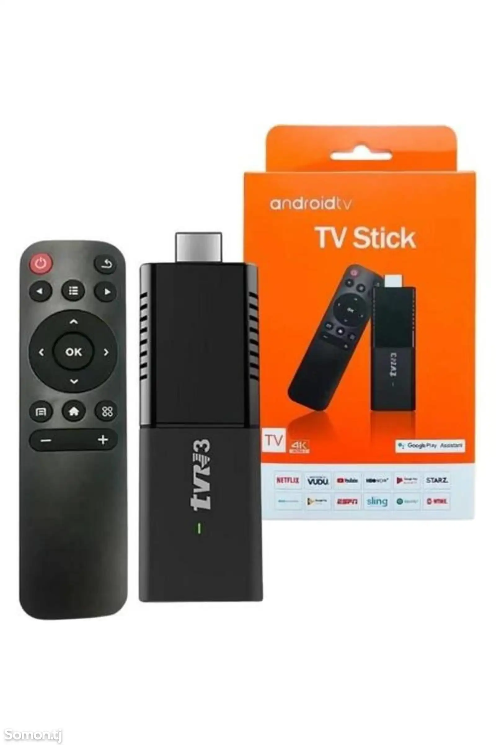 ТВ приставка TV Stick 4K Android TV 2 + 16 ГБ-1