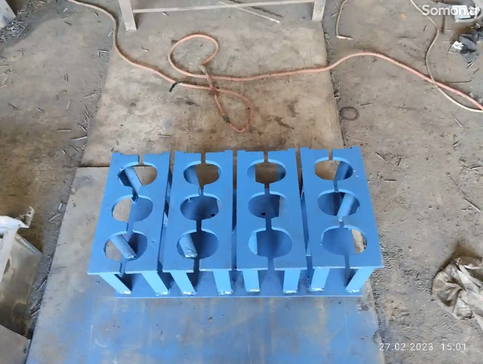 Форма для производства цемент блоков-14