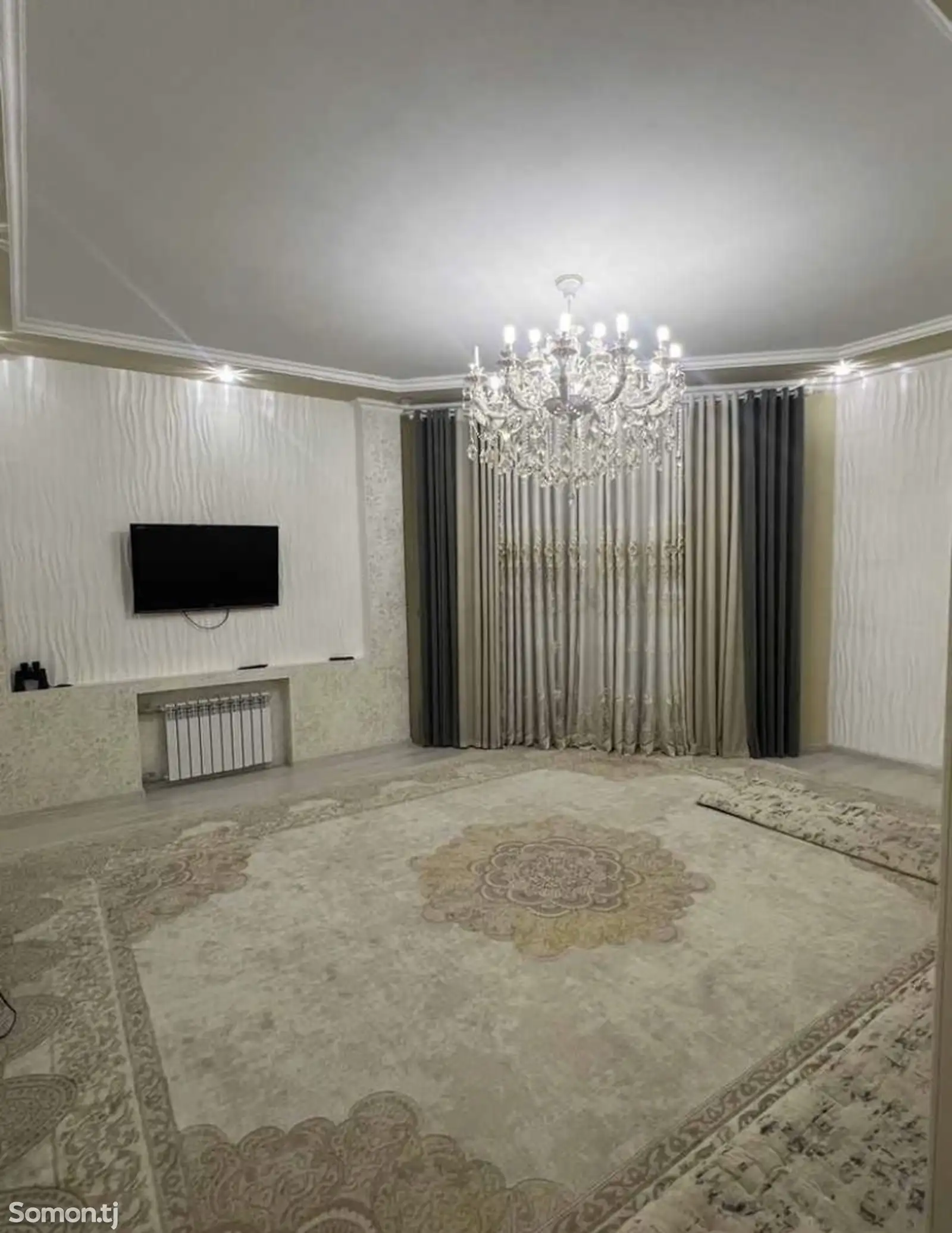 3-комн. квартира, 13 этаж, 85м², Сомони-1