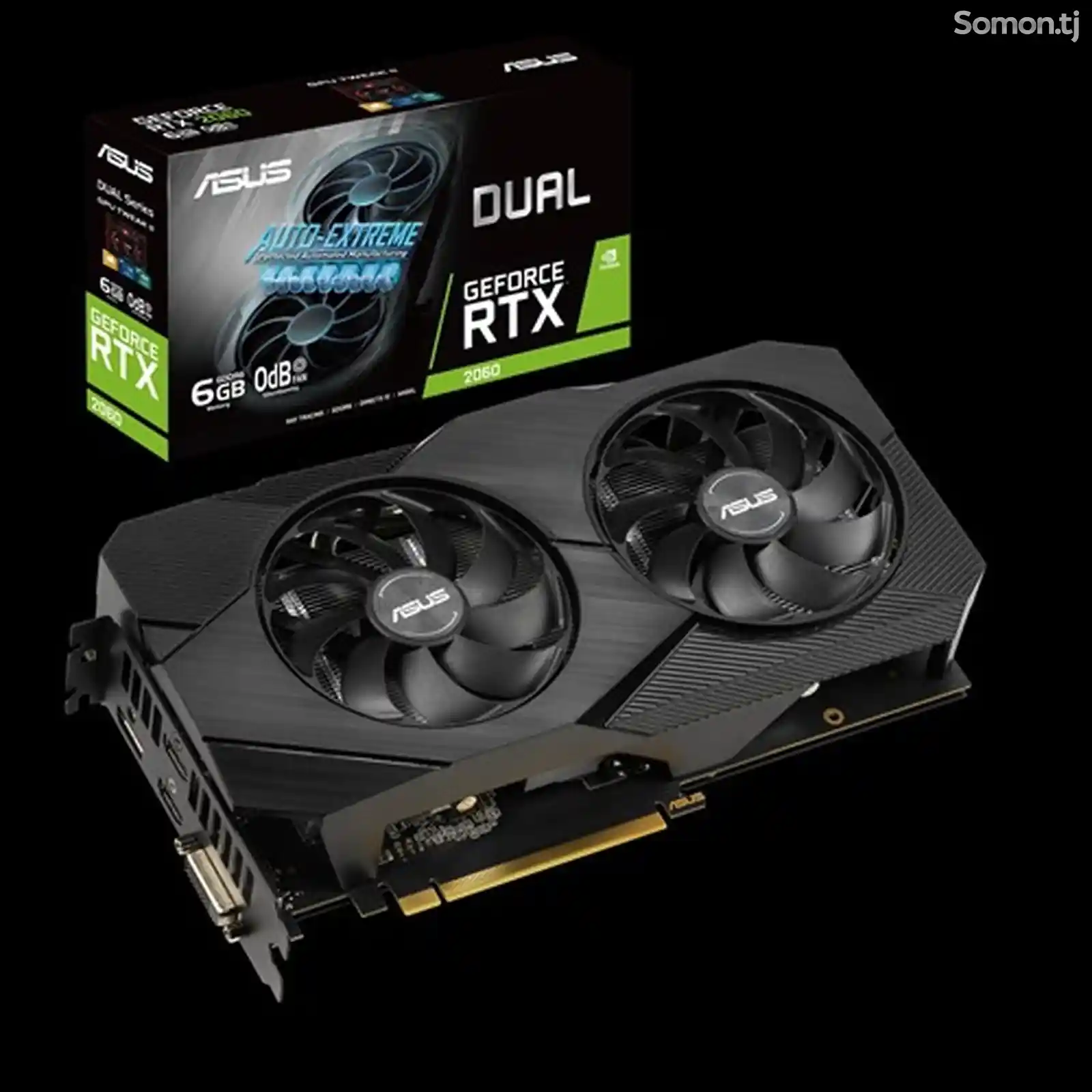 Игровая видеокарта Asus Dual GeForce RTX 2060-2