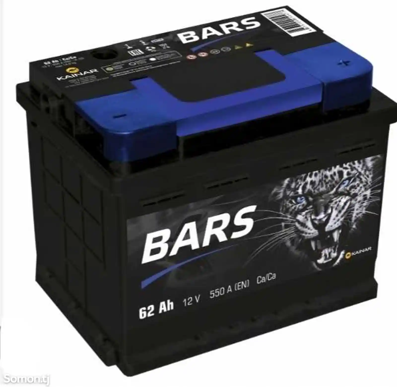 Аккумулятор Bars 62Ah-4