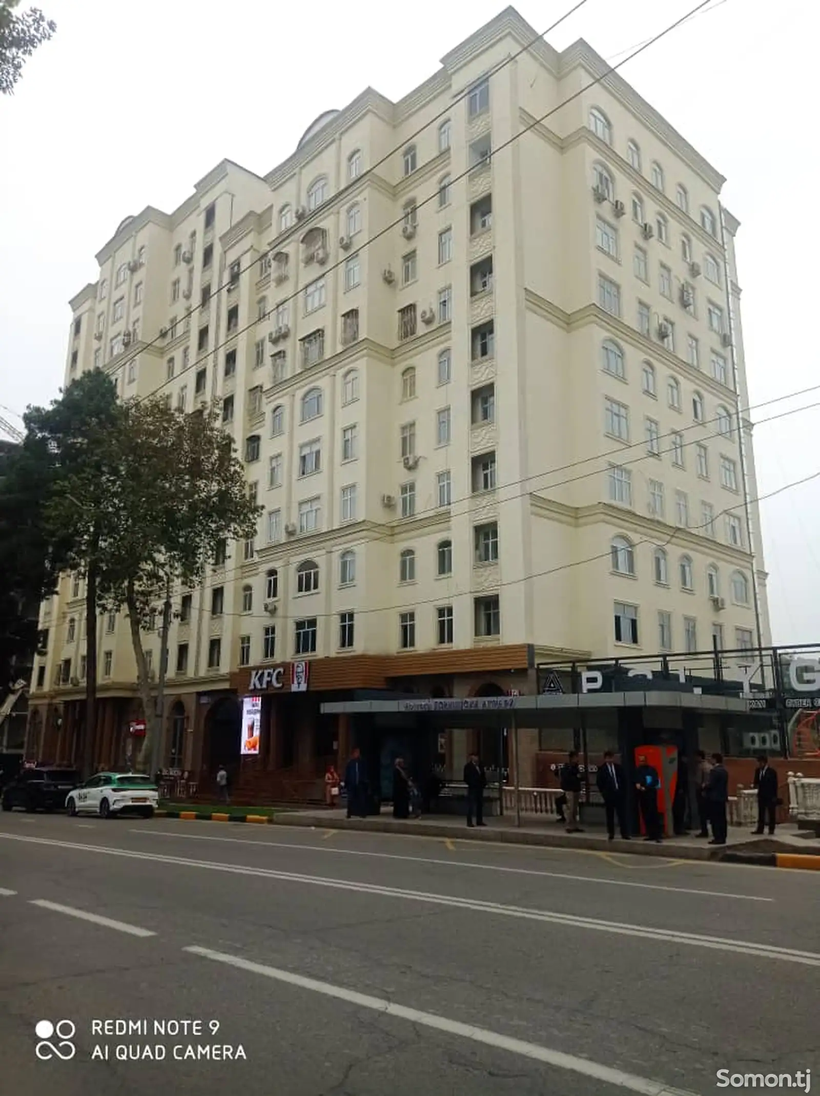 2-комн. квартира, 12 этаж, 60 м², Сомони.-1