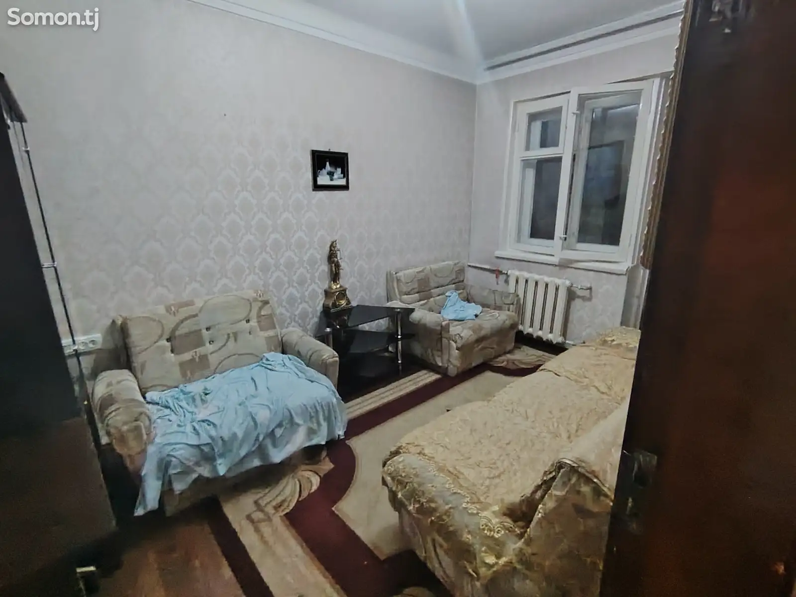 3-комн. квартире, 4 этаж, 70м², Исмоили Сомони-1