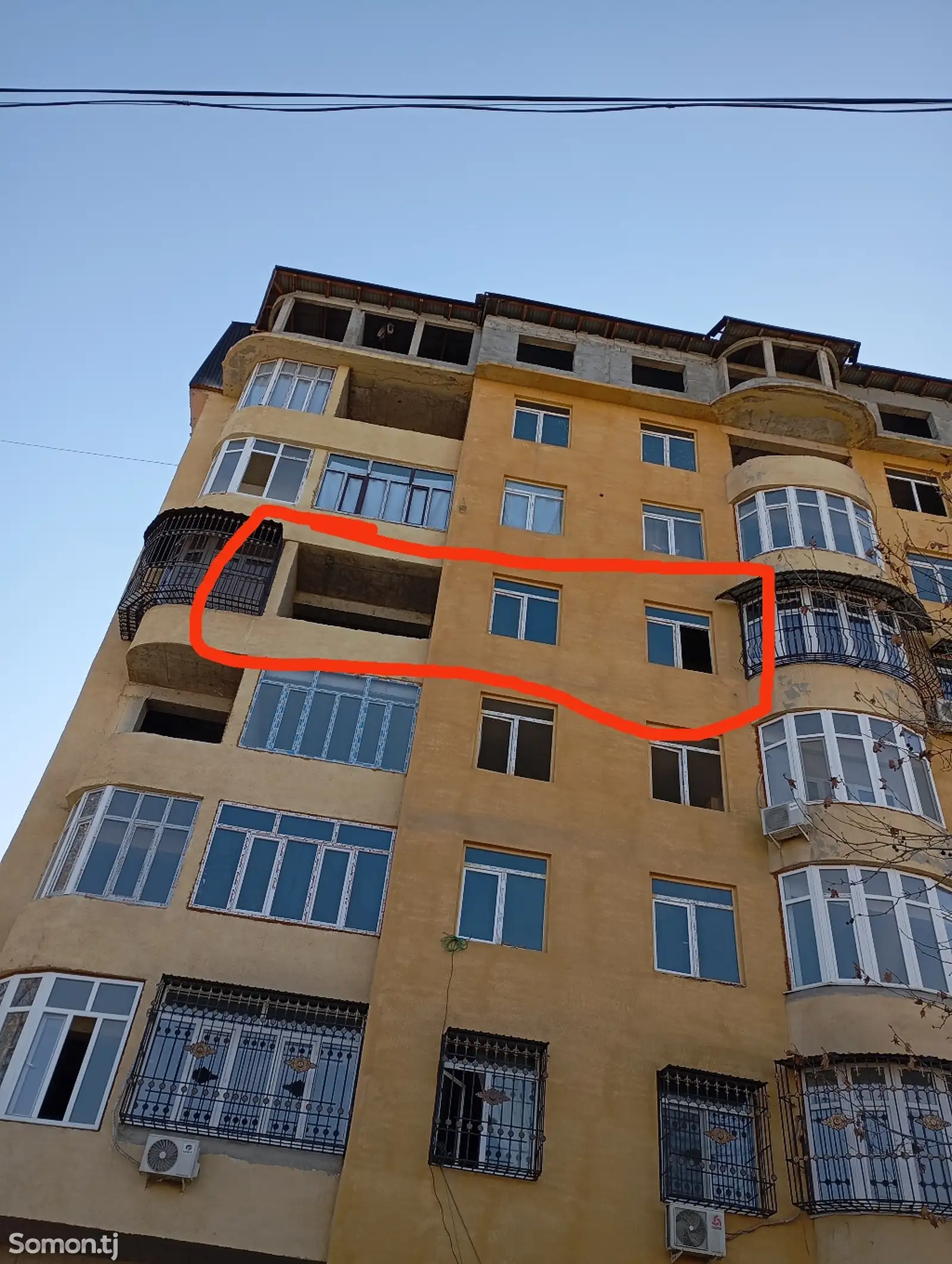 2-комн. квартира, 5 этаж, 67 м², А.Джоми-1