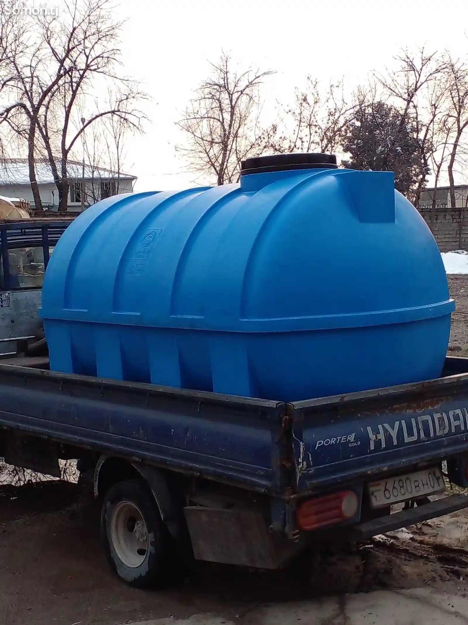Водотранспортные пластмассовые цистерна 3000тонн/литр-3