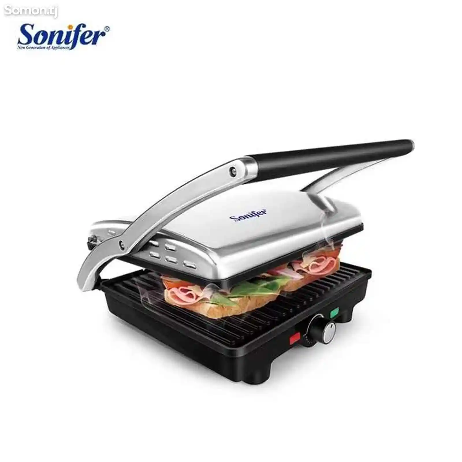 Контактный Электрический Гриль Sonifer SF-6052-3