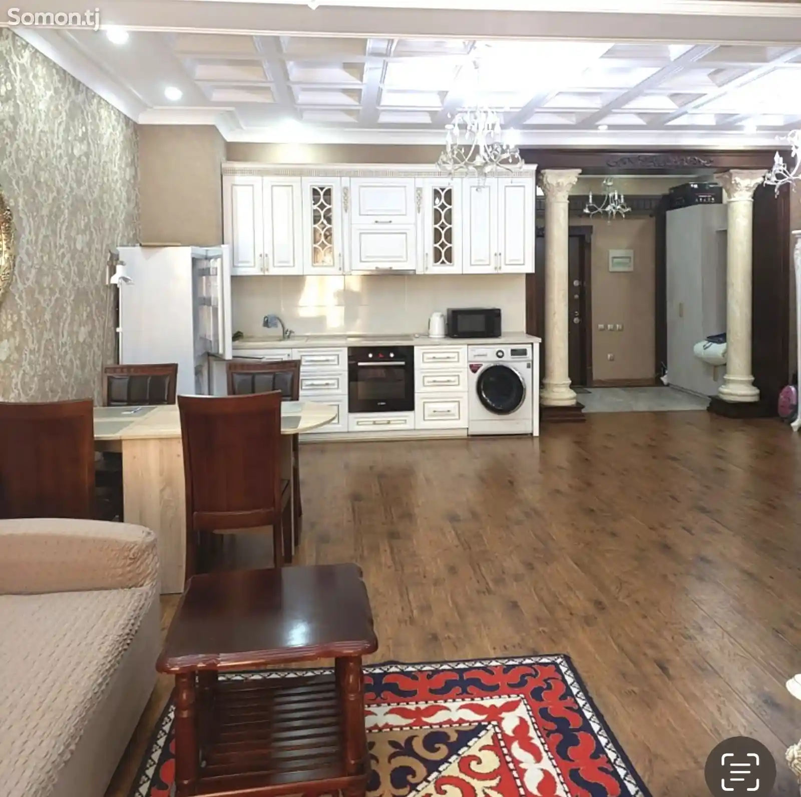 2-комн. квартира, 4 этаж, 65м², дефакто, парк Рудаки-10