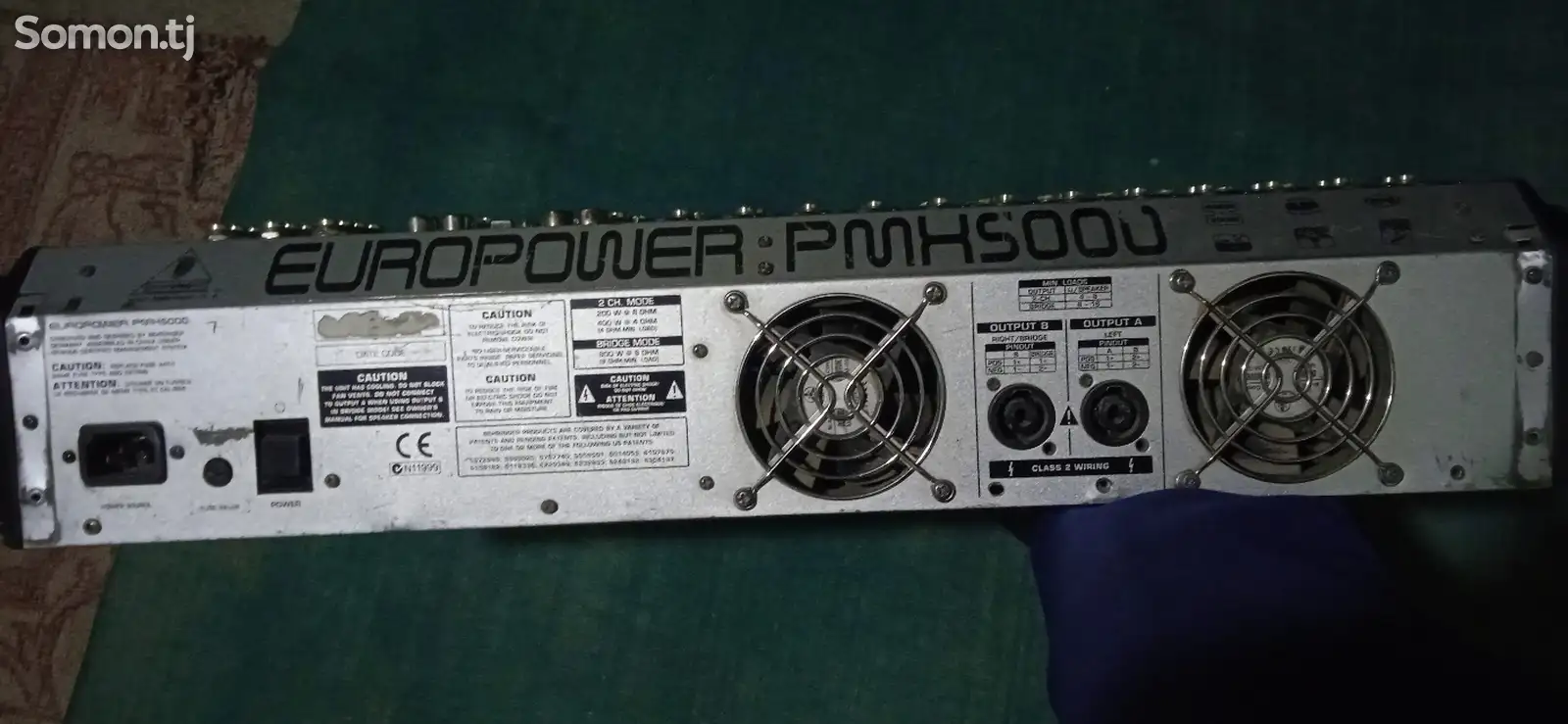 Микшер с усилителем Behringer PMP 6000 EUROPOWER-1