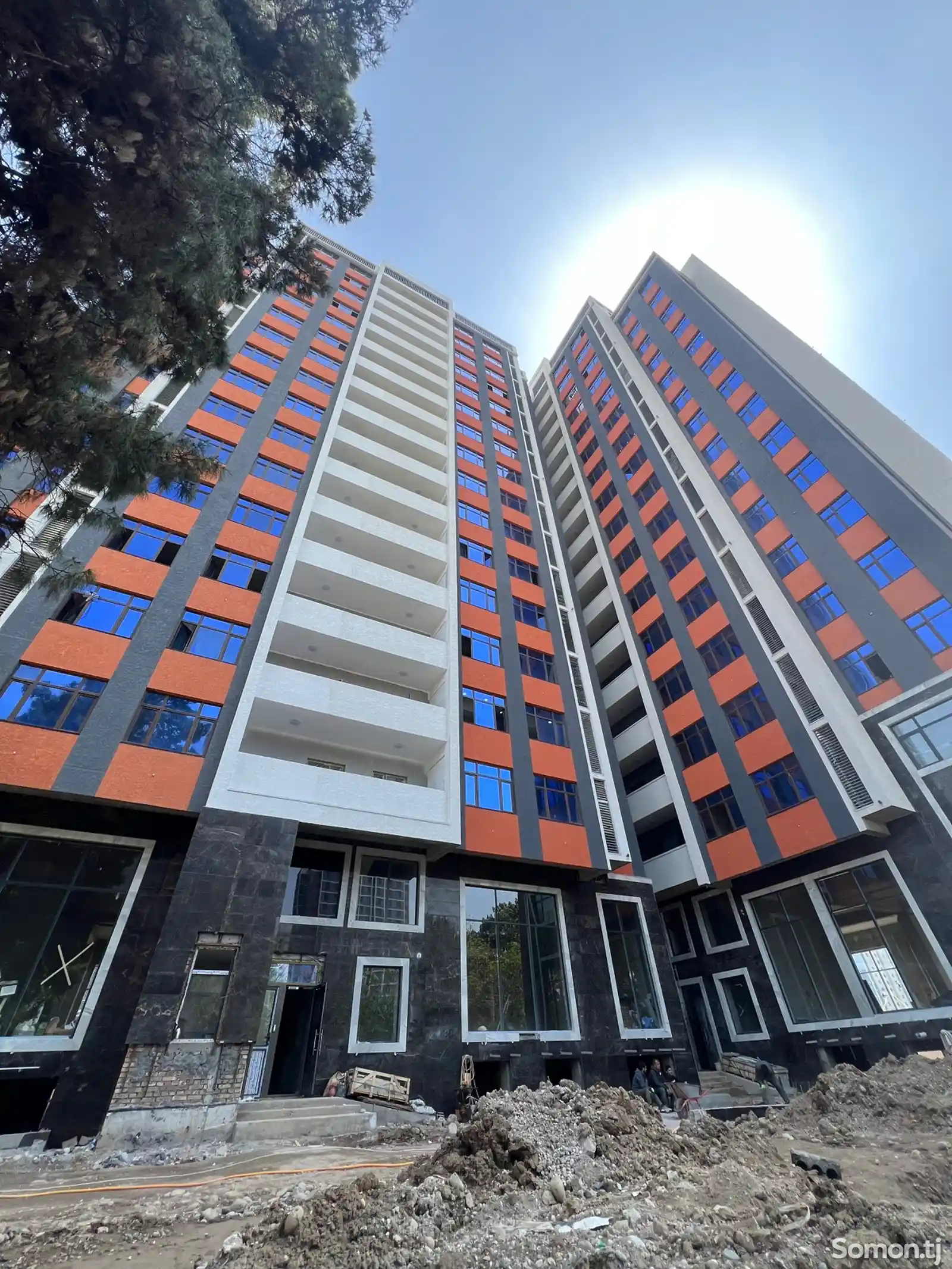 2-комн. квартира, 14 этаж, 72 м², Исмоили Сомони-1