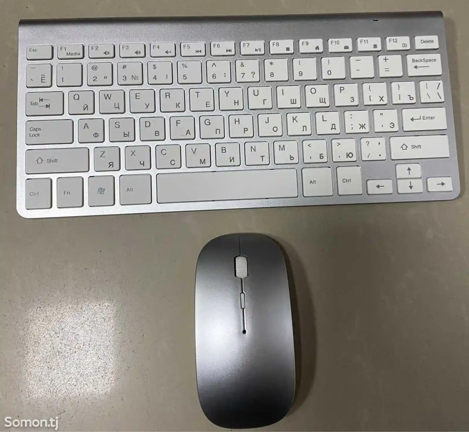 Мини клавиатура+ мышка беспроводная-4