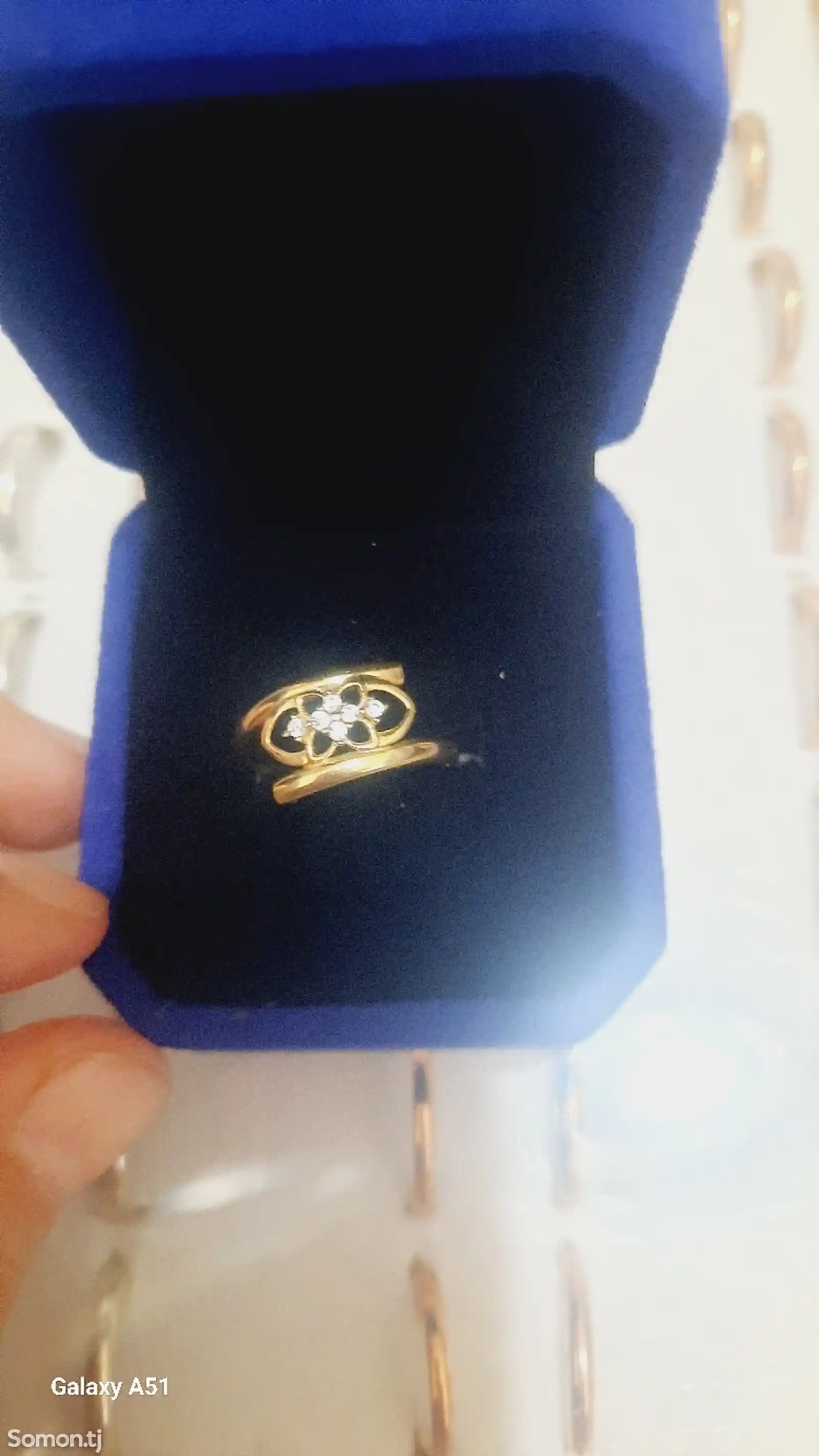 Золотое кольцо 585 пробы-1