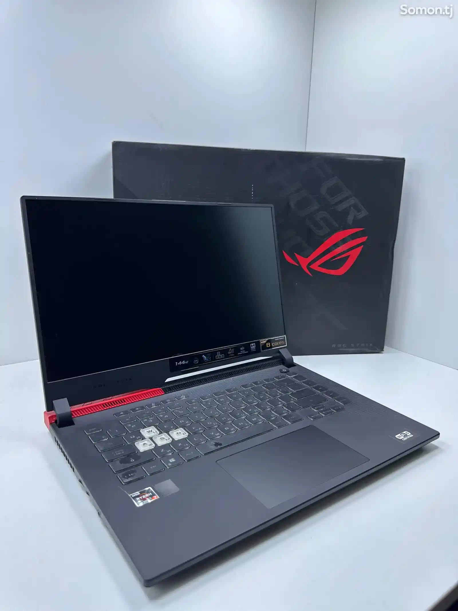 Ноутбук Asus ROG Strix G512 r7-5800 как i7-11 rtx3050 16gb ddr5/512gb ssd m2-1