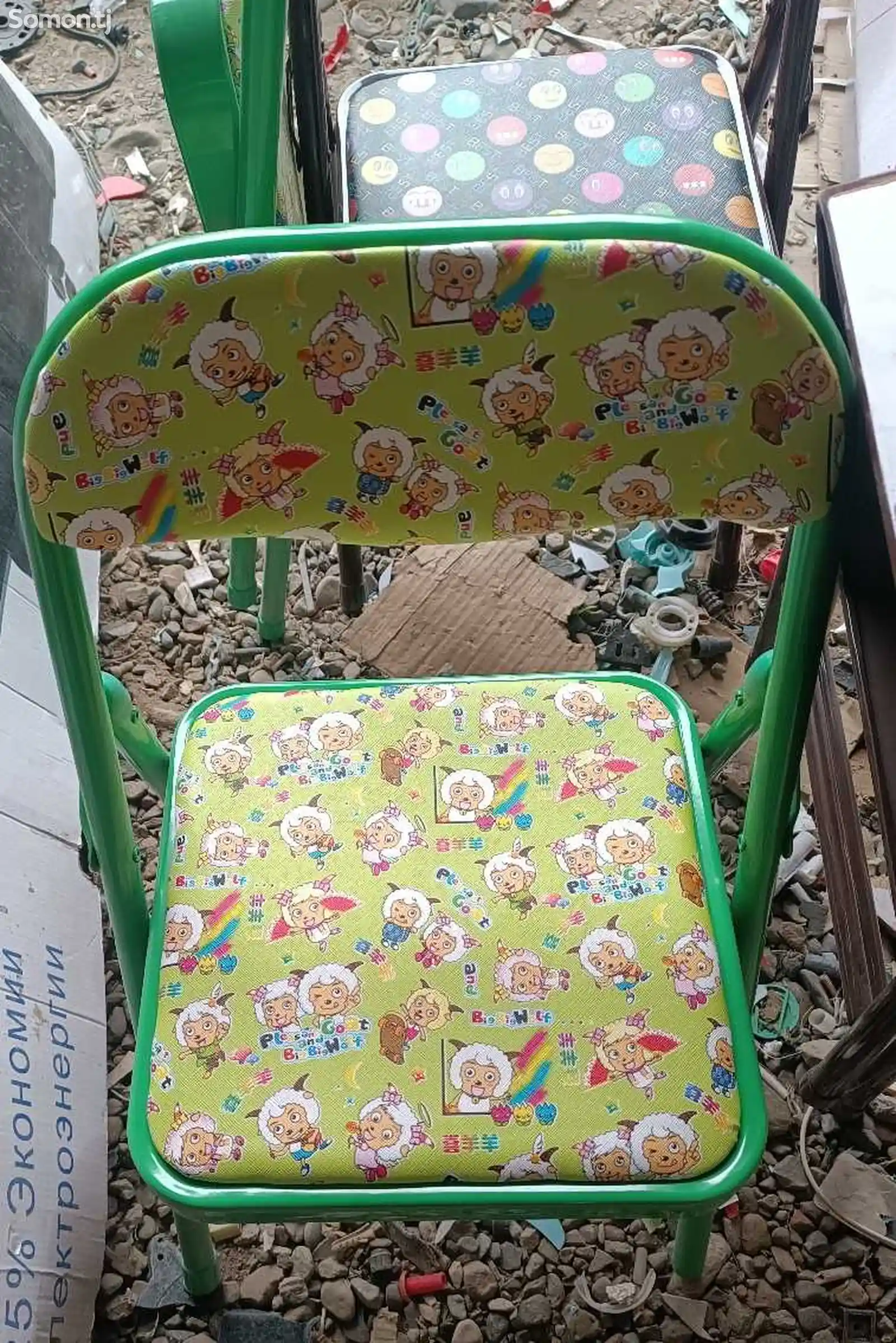 Детский раскладной стул-4