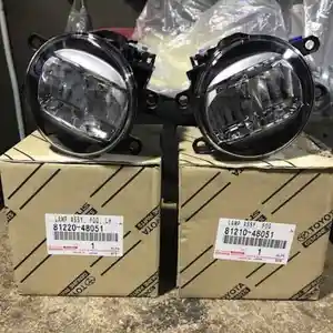 Противотуманные фары LED на Toyota Camry 5