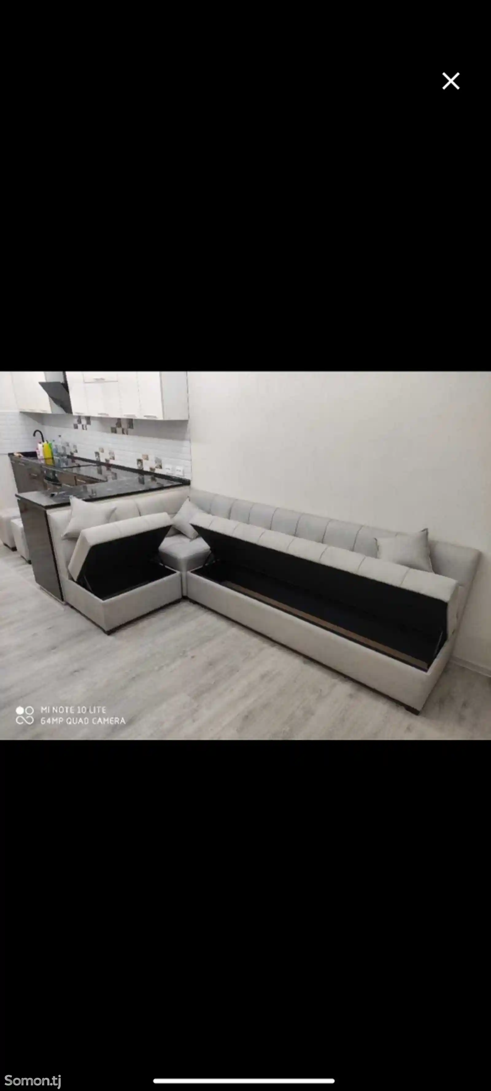 Угловой диван для кухни-1