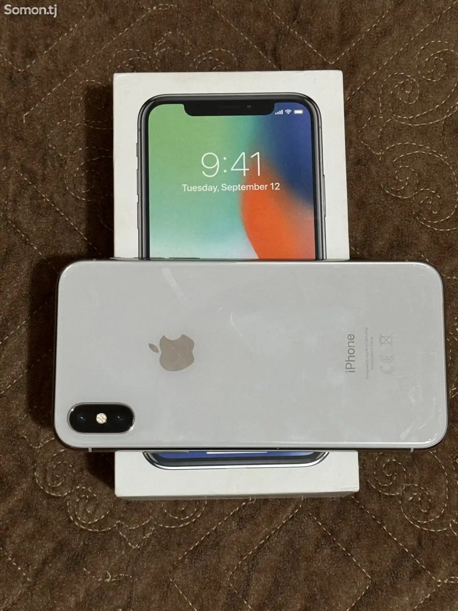 Apple iPhone X, 64 gb, Silver-1