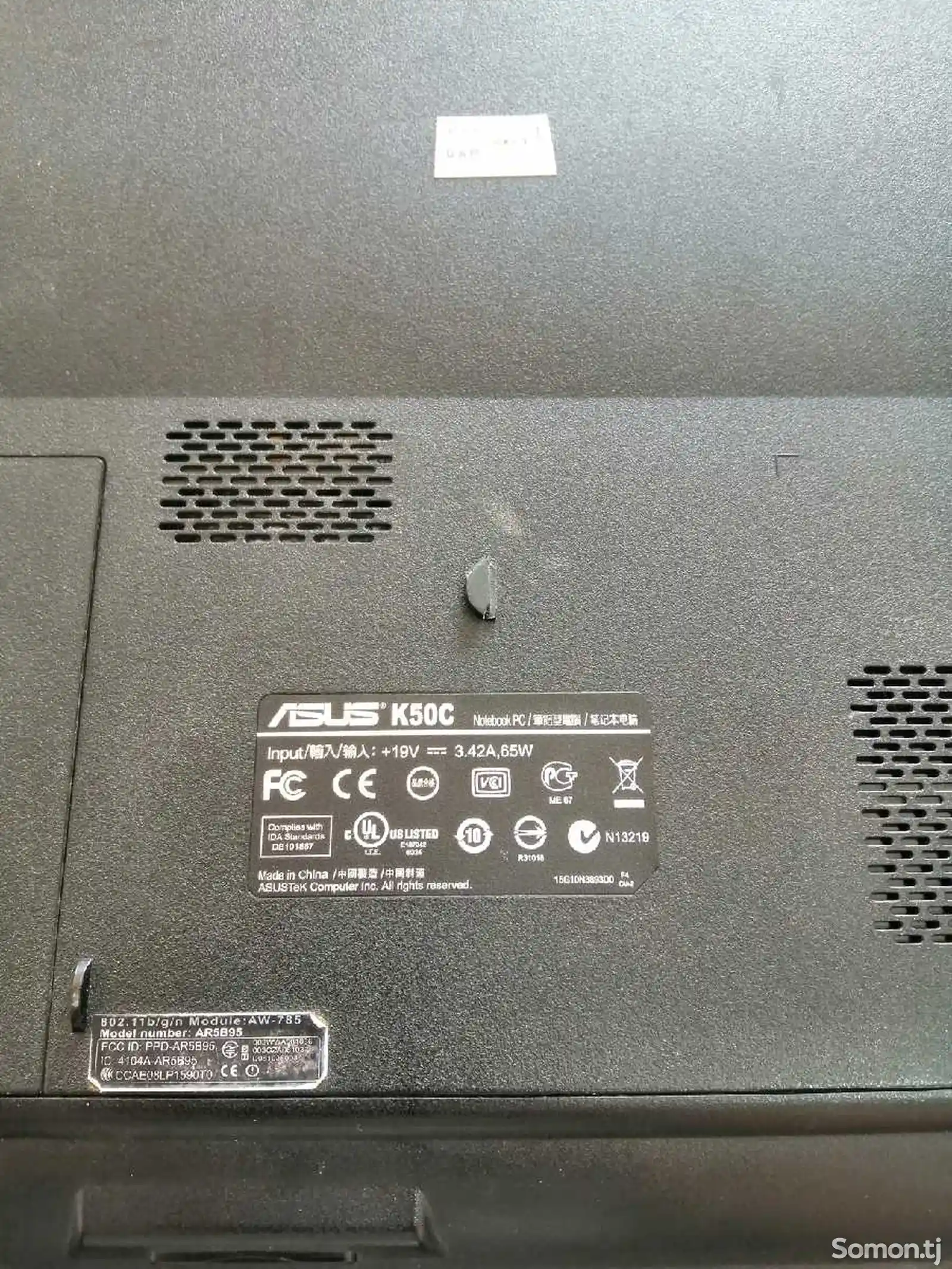 Ноутбук ASUS K50C на запчасти-2