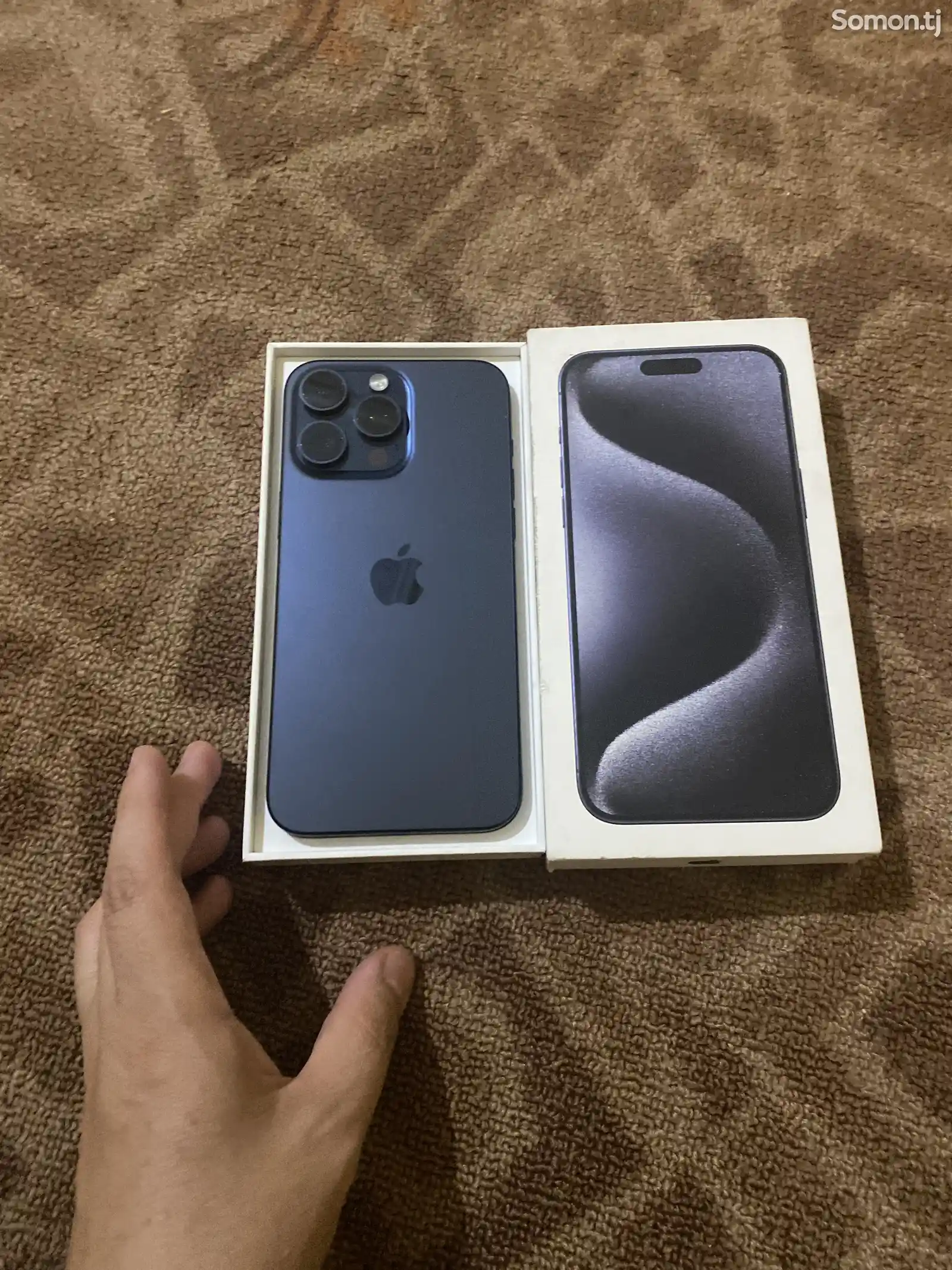 Apple iPhone 15 Pro Max, 256 gb, Blue Titanium