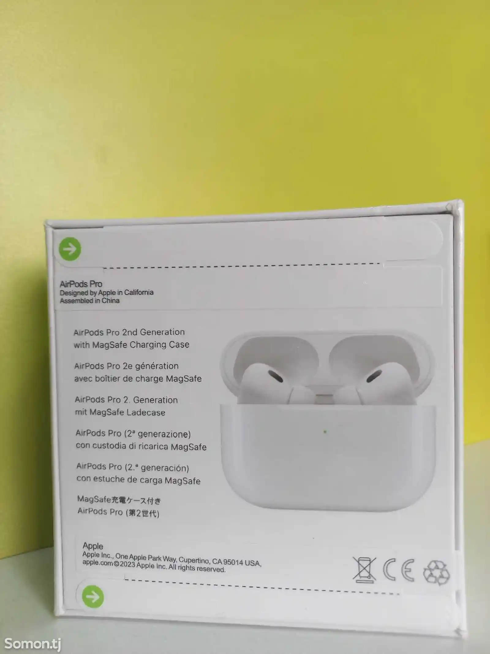 Беспроводные наушники AirPods 2-1