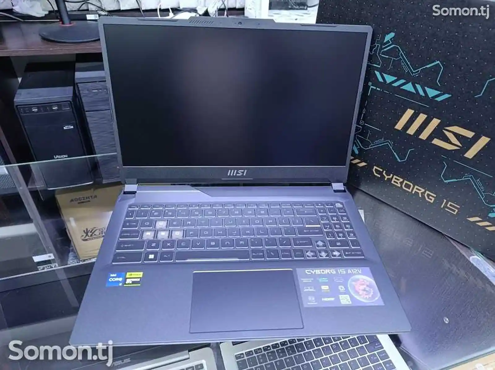 Игровой ноутбук Msi Cyborg 15 Core i7-12650H / Rtx 4060 8gb / 8gb / 512G / 144Hz-7