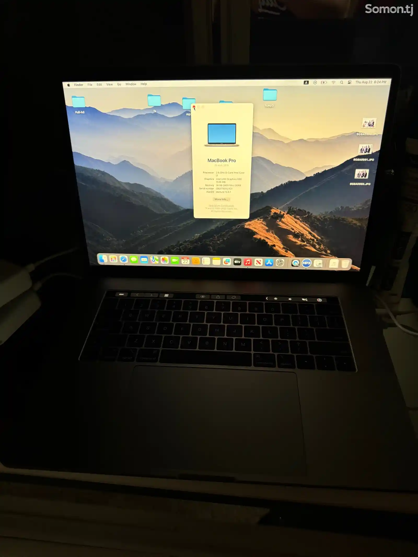 Ноутбук Apple MacBook Pro 15 2019 core i7 16gb-3