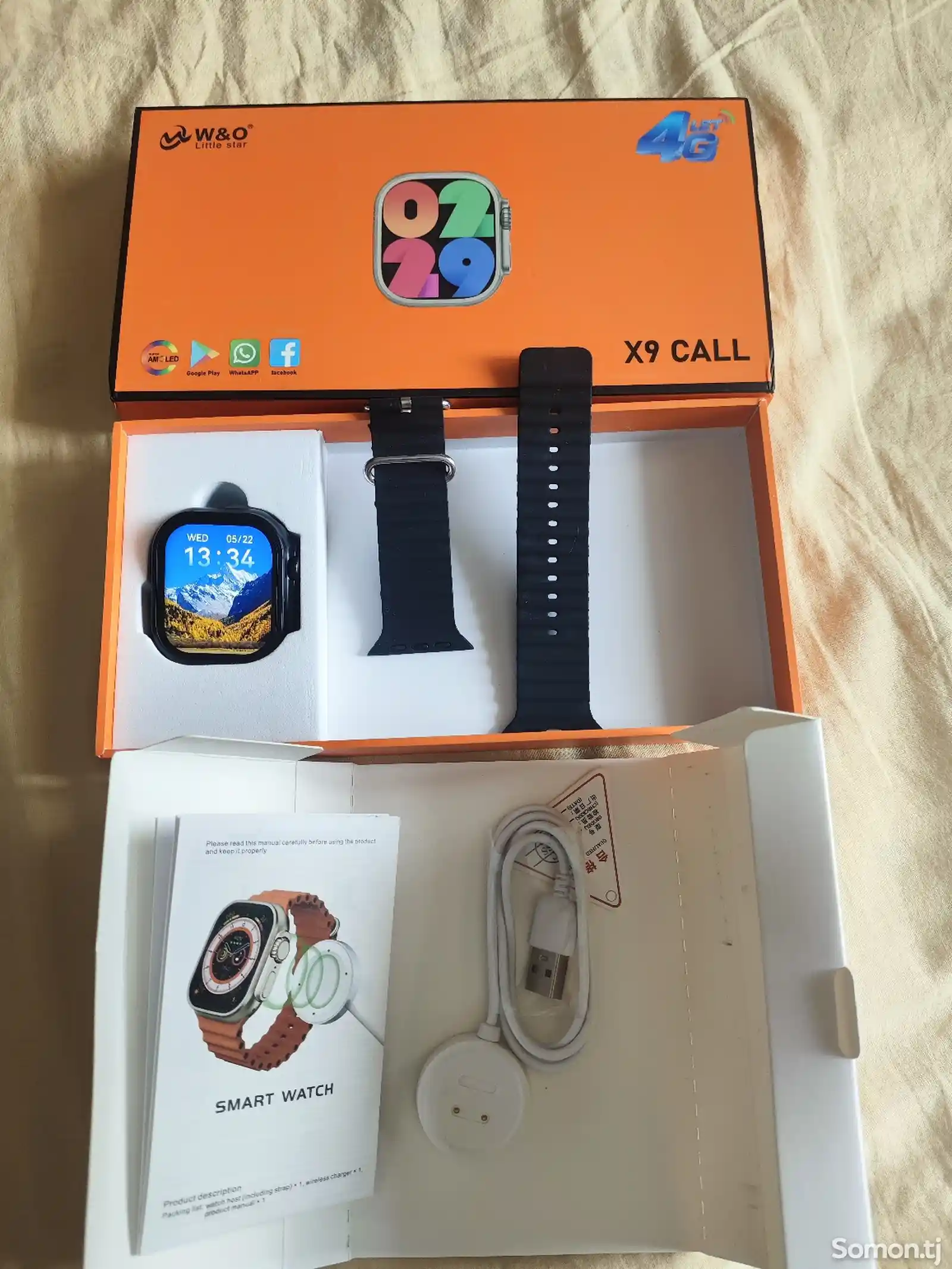 Смарт часы с сим карта Х9 Call 4G-2