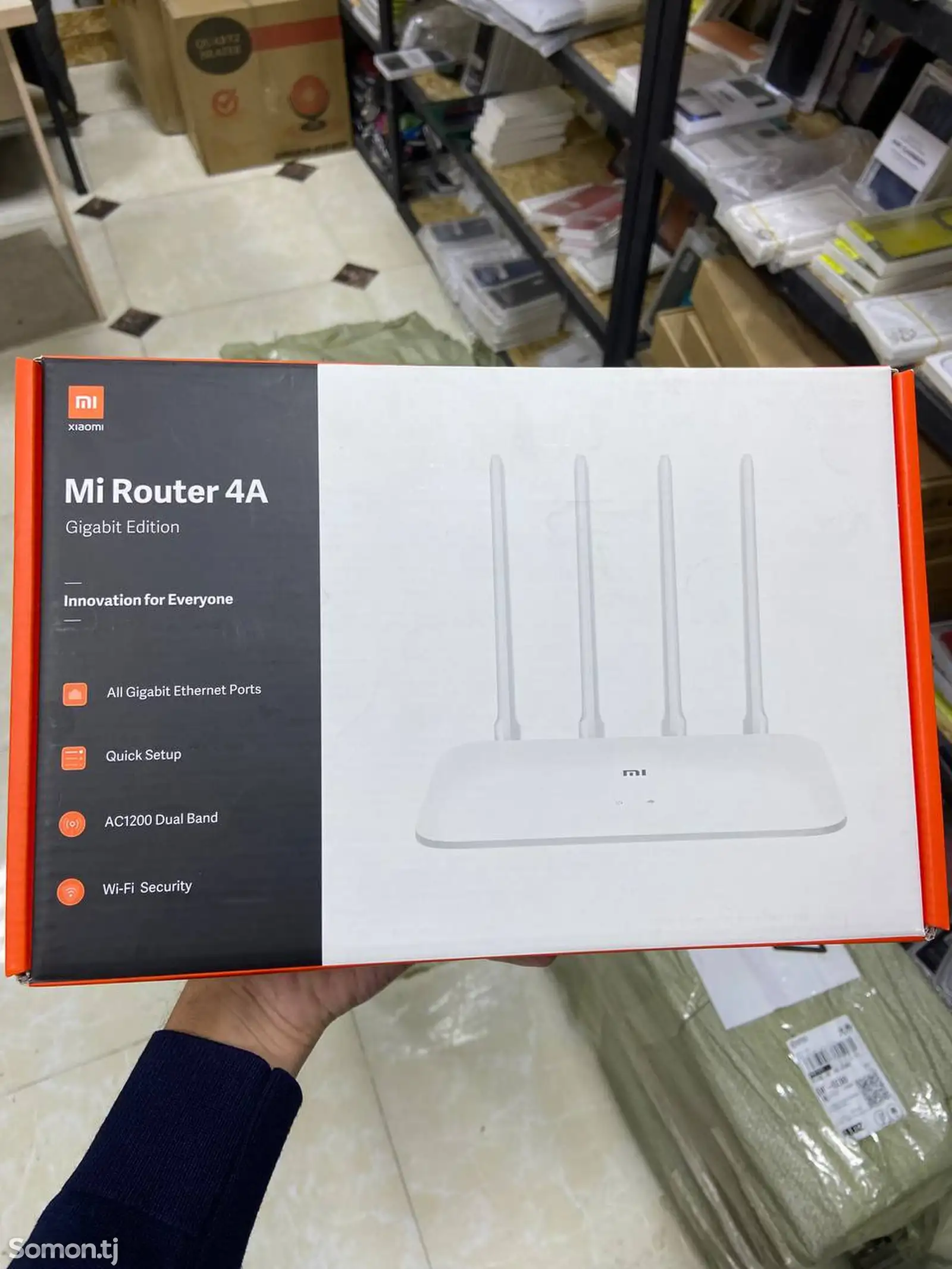 Роутер Xiaomi Mi Wi-Fi Router 4A Gigabit Edition global version-1