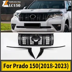 Облицовка Black для Toyota Prado 2018-2023