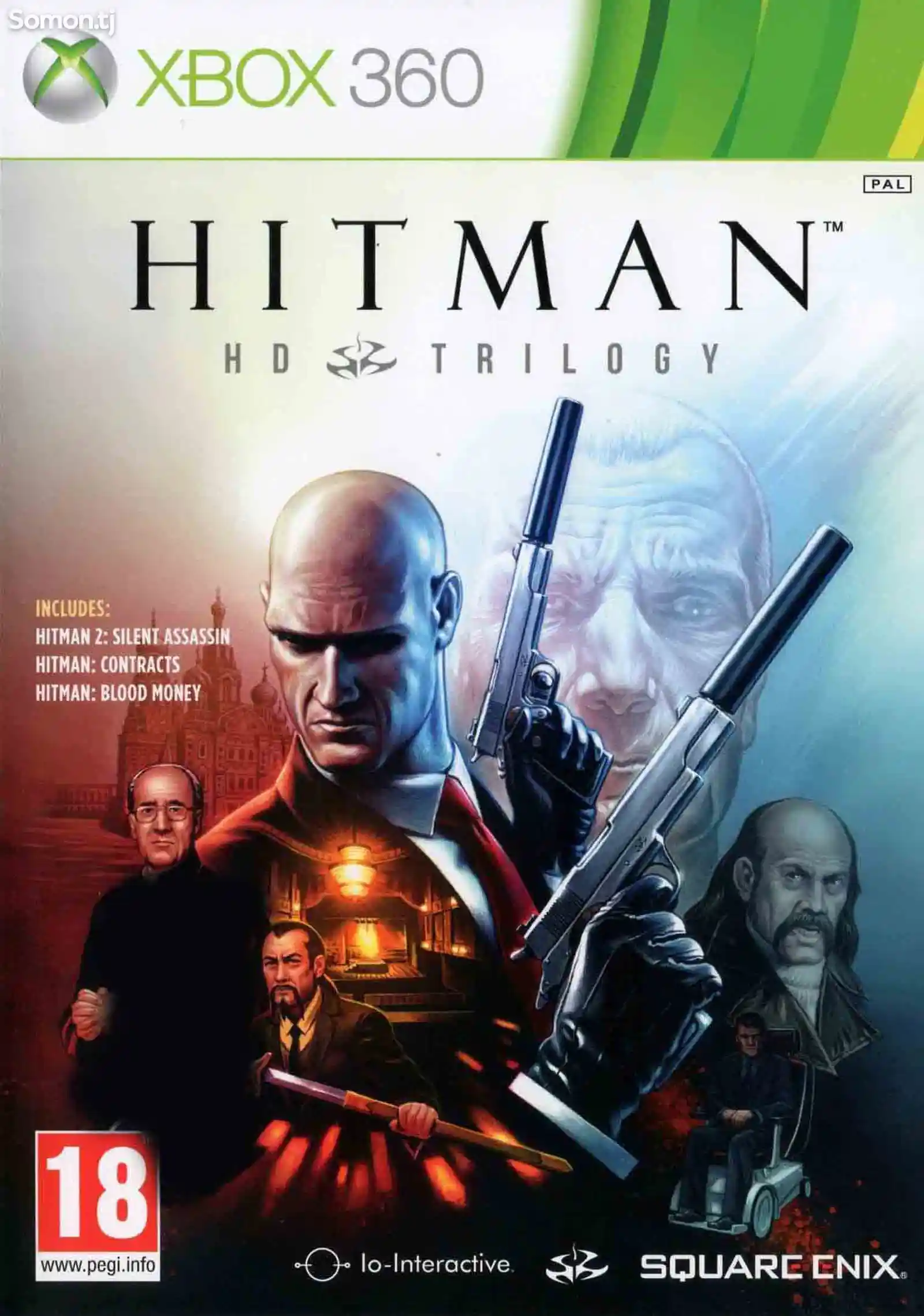 Игра Hitman hd trilogy для прошитых Xbox 360