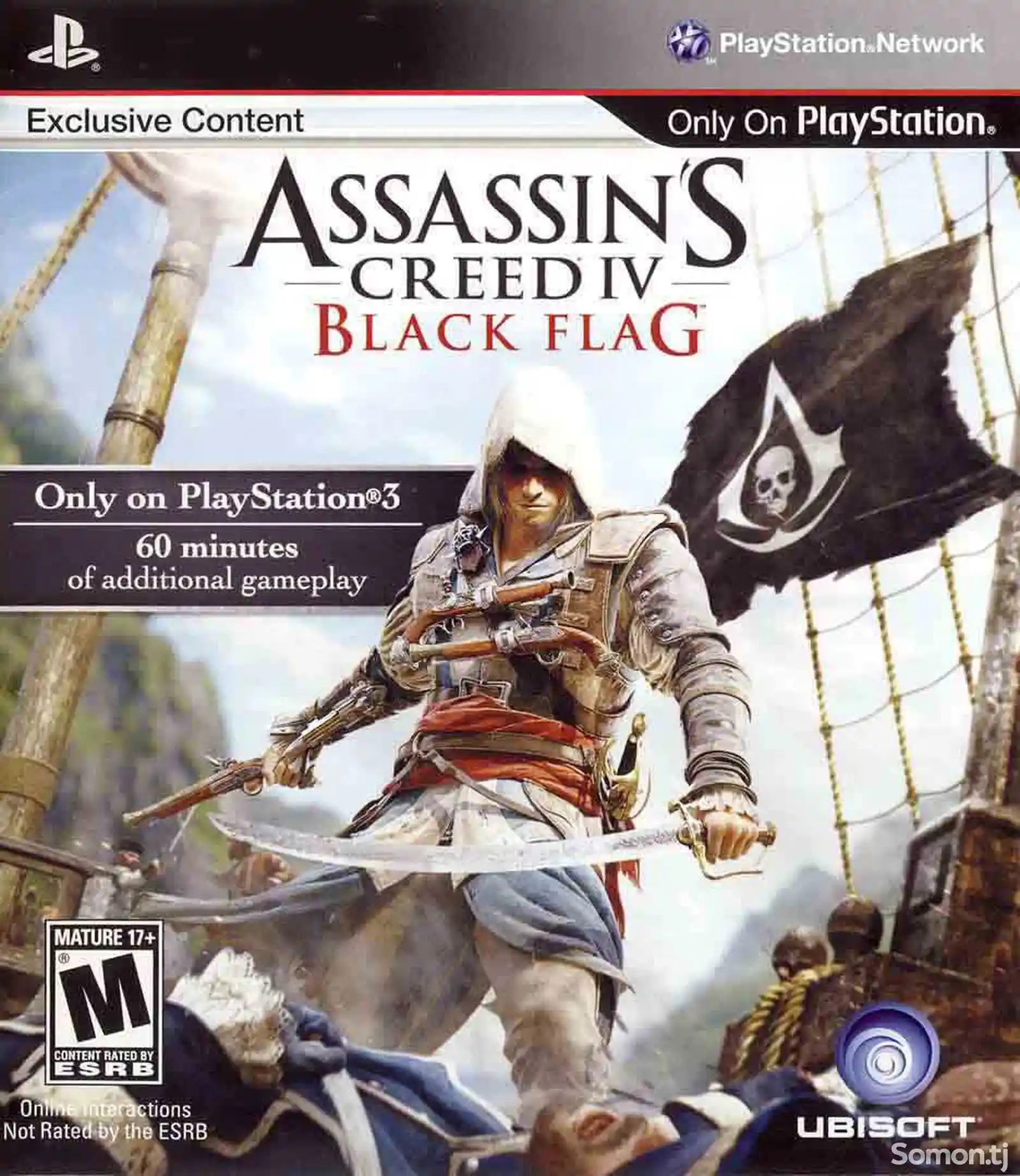 Игра Assassins Creed IV Black Flag для PS-4 / 5.05 / 6.72 / 7.02 / 7.55 / 9.00 /