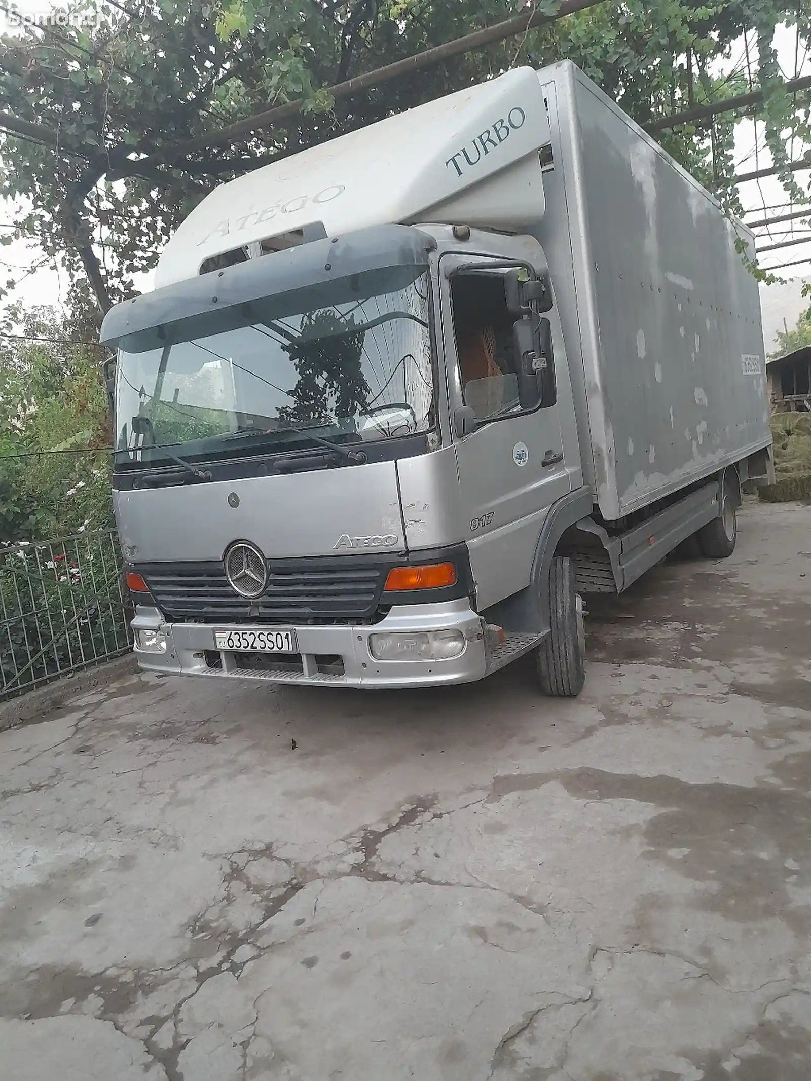 Бортовой грузовик Mercedes-Benz Atego 817, 2001-3