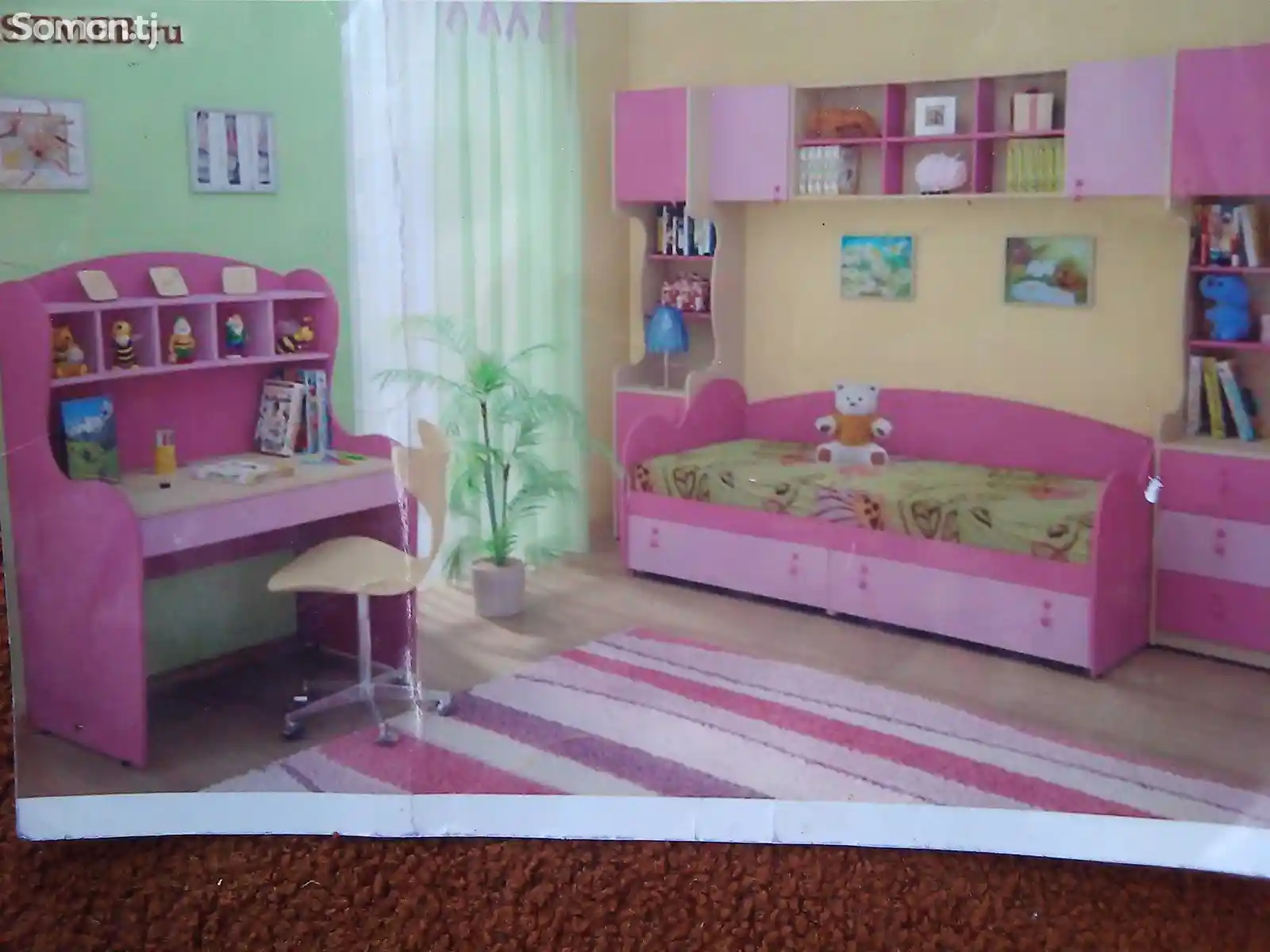 Мебель для детской комнаты на заказ-12