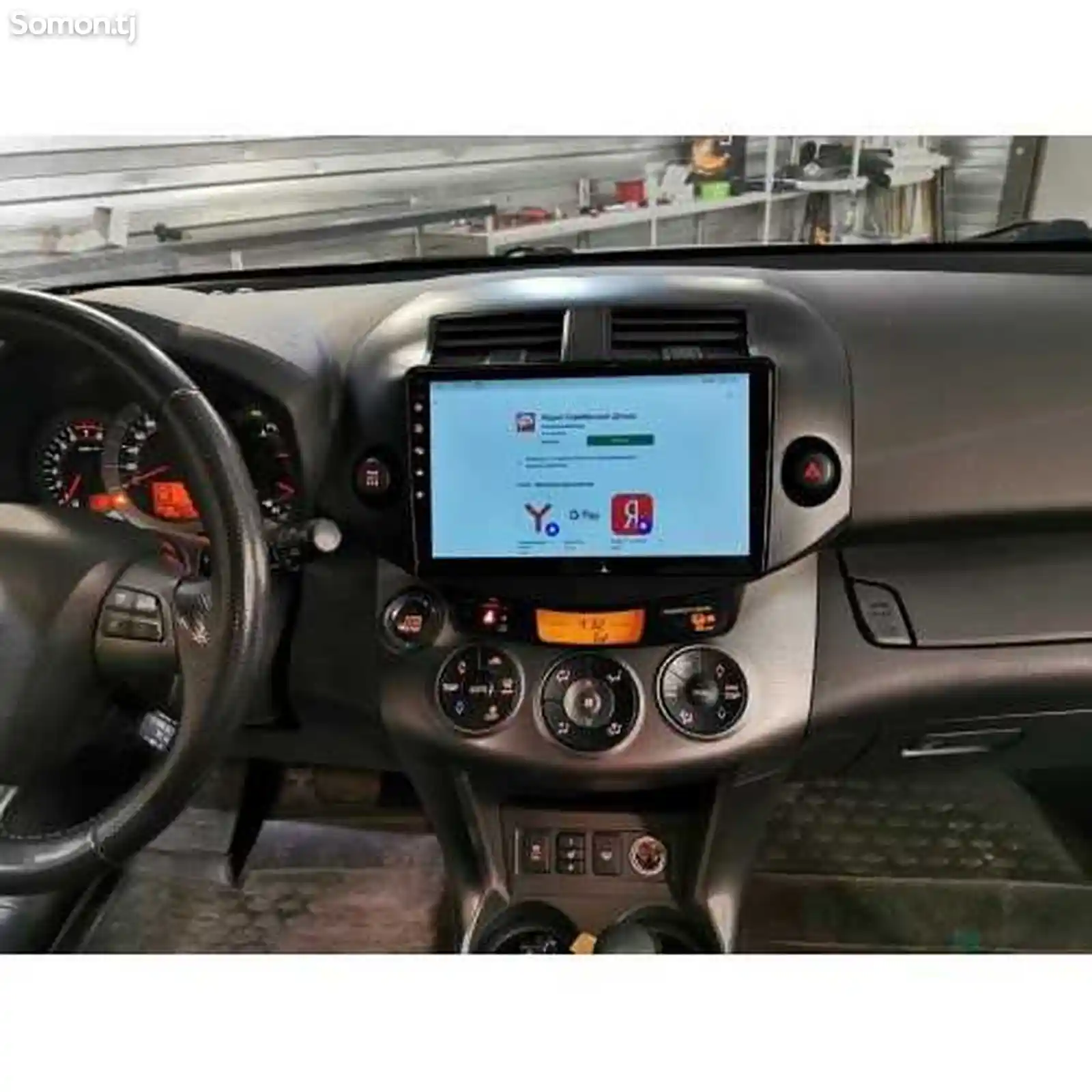 Андроид магнитола 10 дюйма для Toyota RAV4 2006-2012г-3