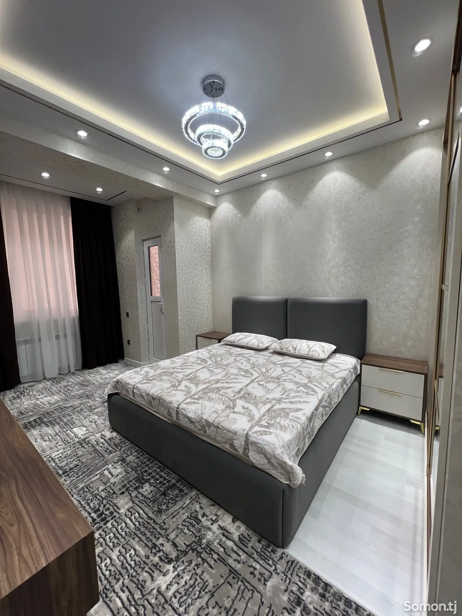 3-комн. квартира, 11 этаж, 75м², И. Сомони-1