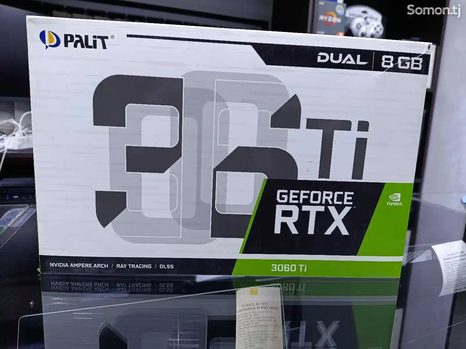 Видеокарта Palit Dual RTX 3060Ti 8GB / GDDR6 / 256Bit-1