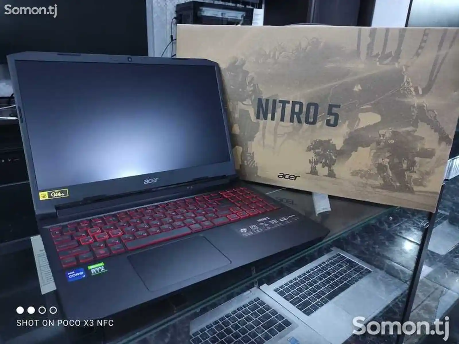 Игровой ноутбук Acer Nitro 5 AMD Ryzen 7 5800H / RTX 3060 6GB-1