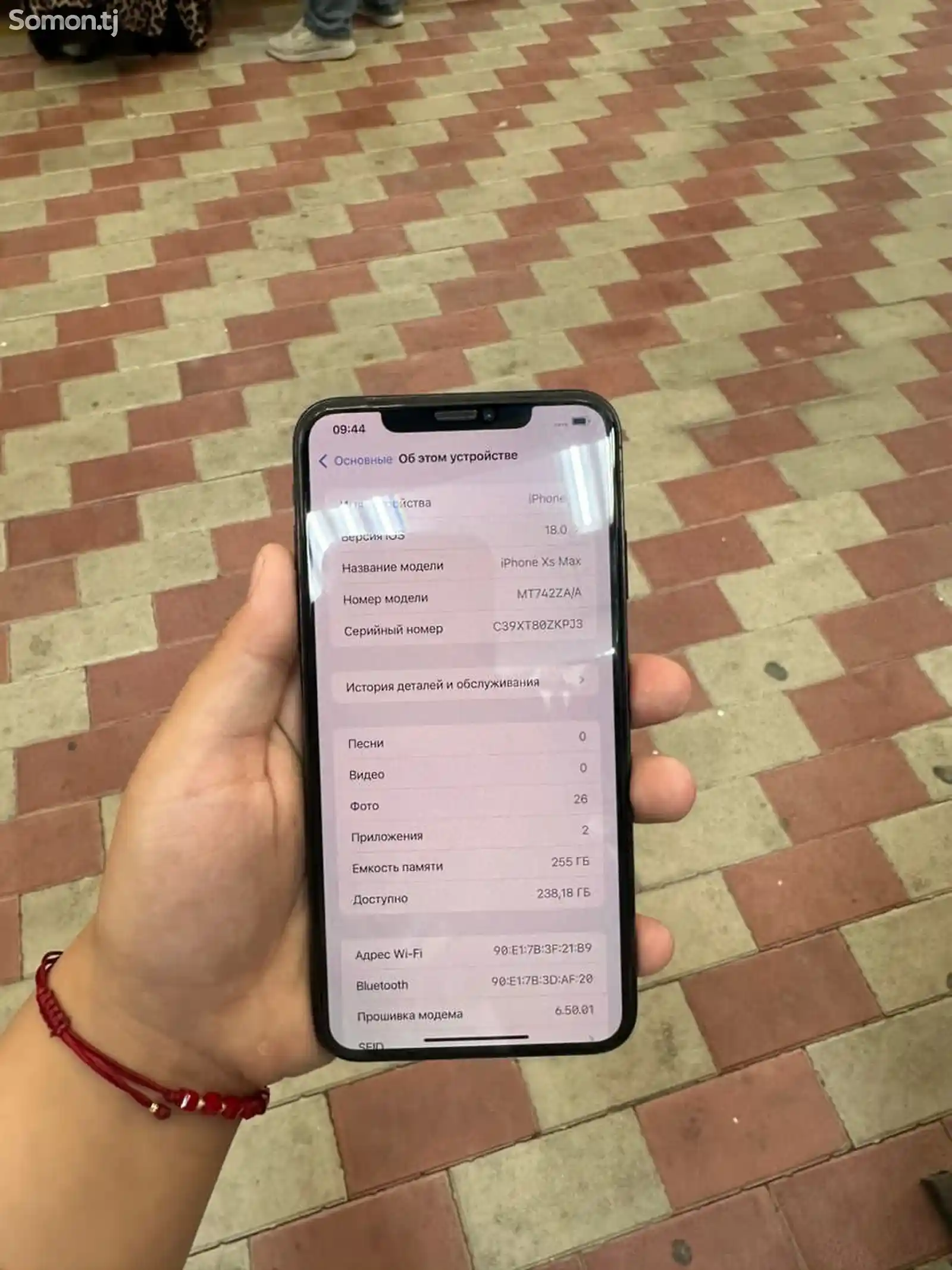 Apple iPhone Xs Max, 256 gb, Silver-5