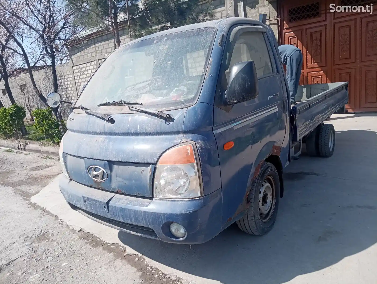 Бортовой автомобиль Hyundai porter 2, 2008-9