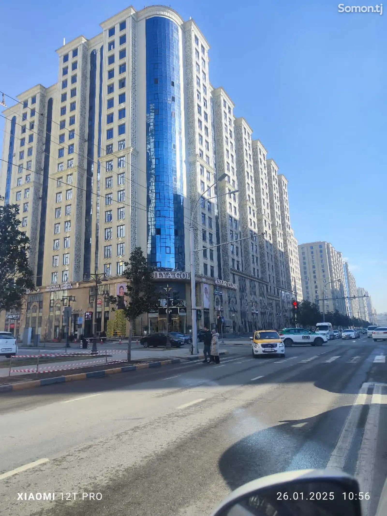 3-комн. квартира, 13 этаж, 82 м², Шохмансур-1