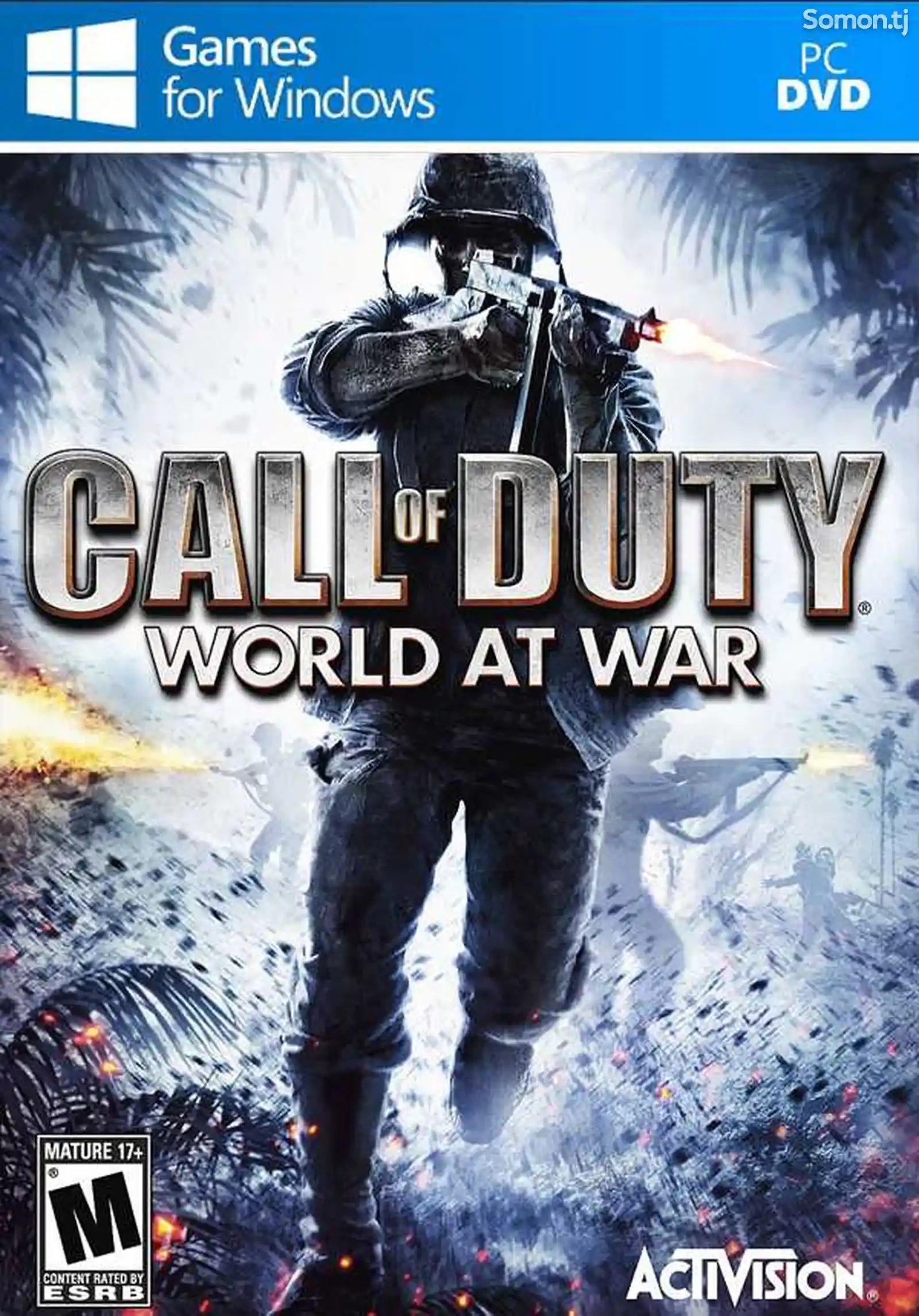 Игра Call of Duty-World at war для компьютера-пк-pc-1