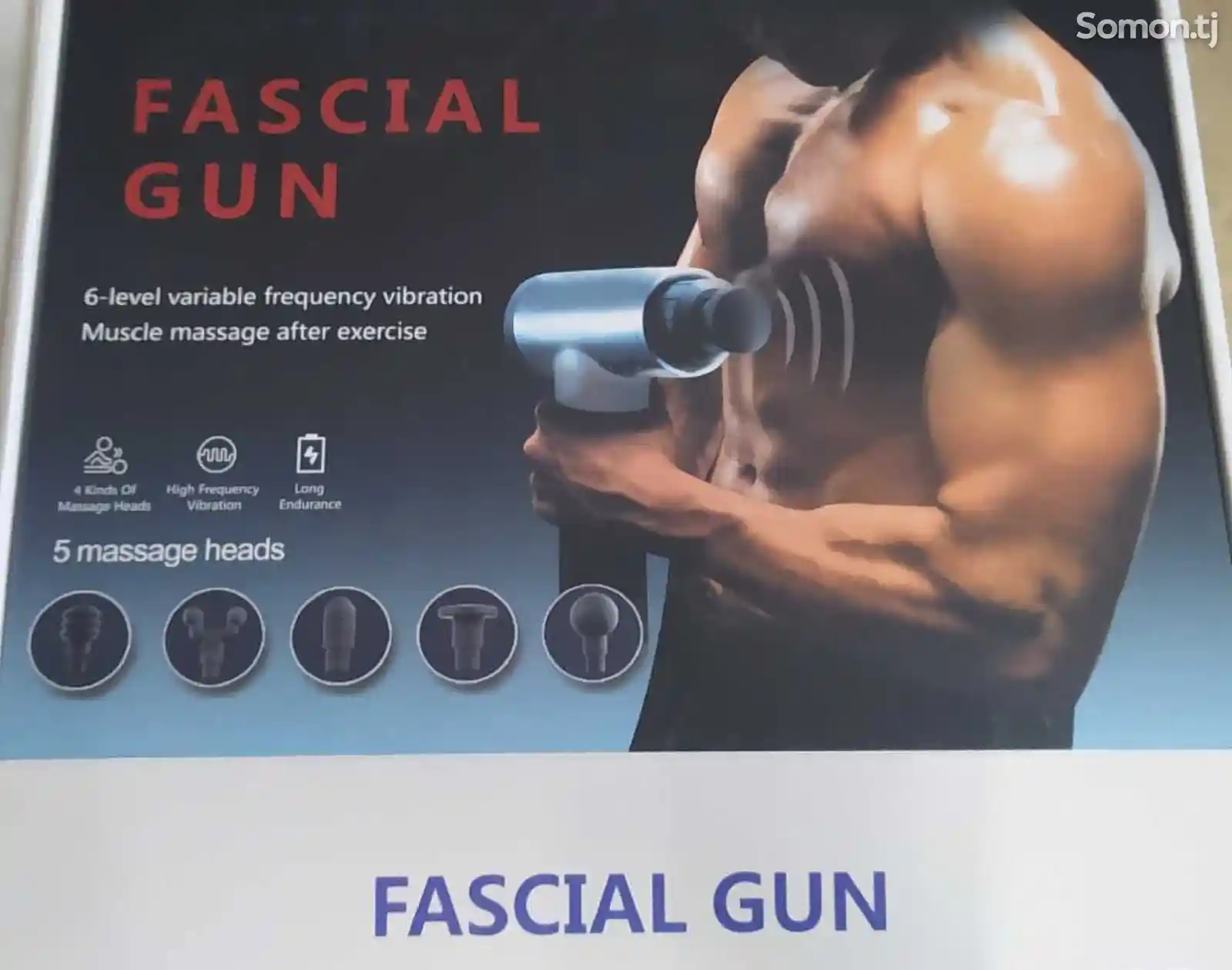 Массажёр Fascial Gun-4