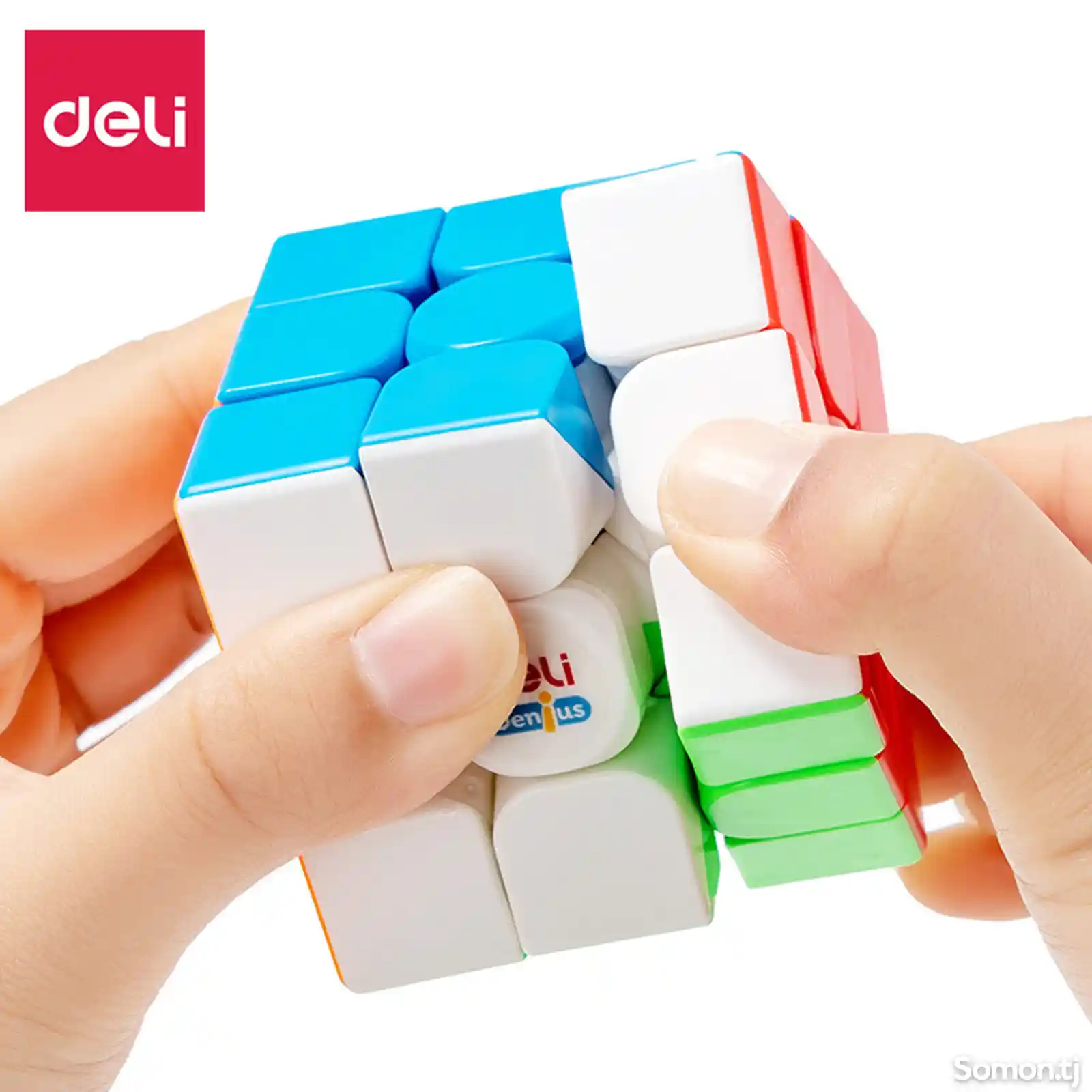 Кубик Рубик Deli 3x3x3 Stickerless-1