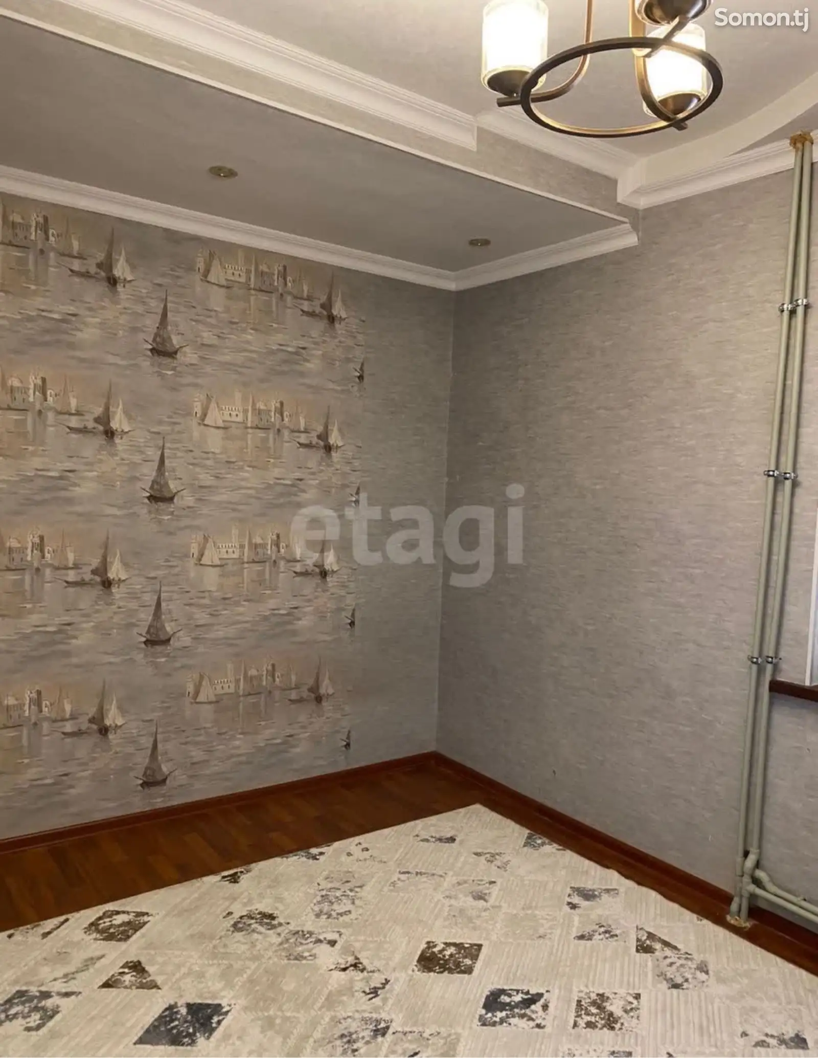 3-комн. квартира, 4 этаж, 104 м², Шохмансур-9