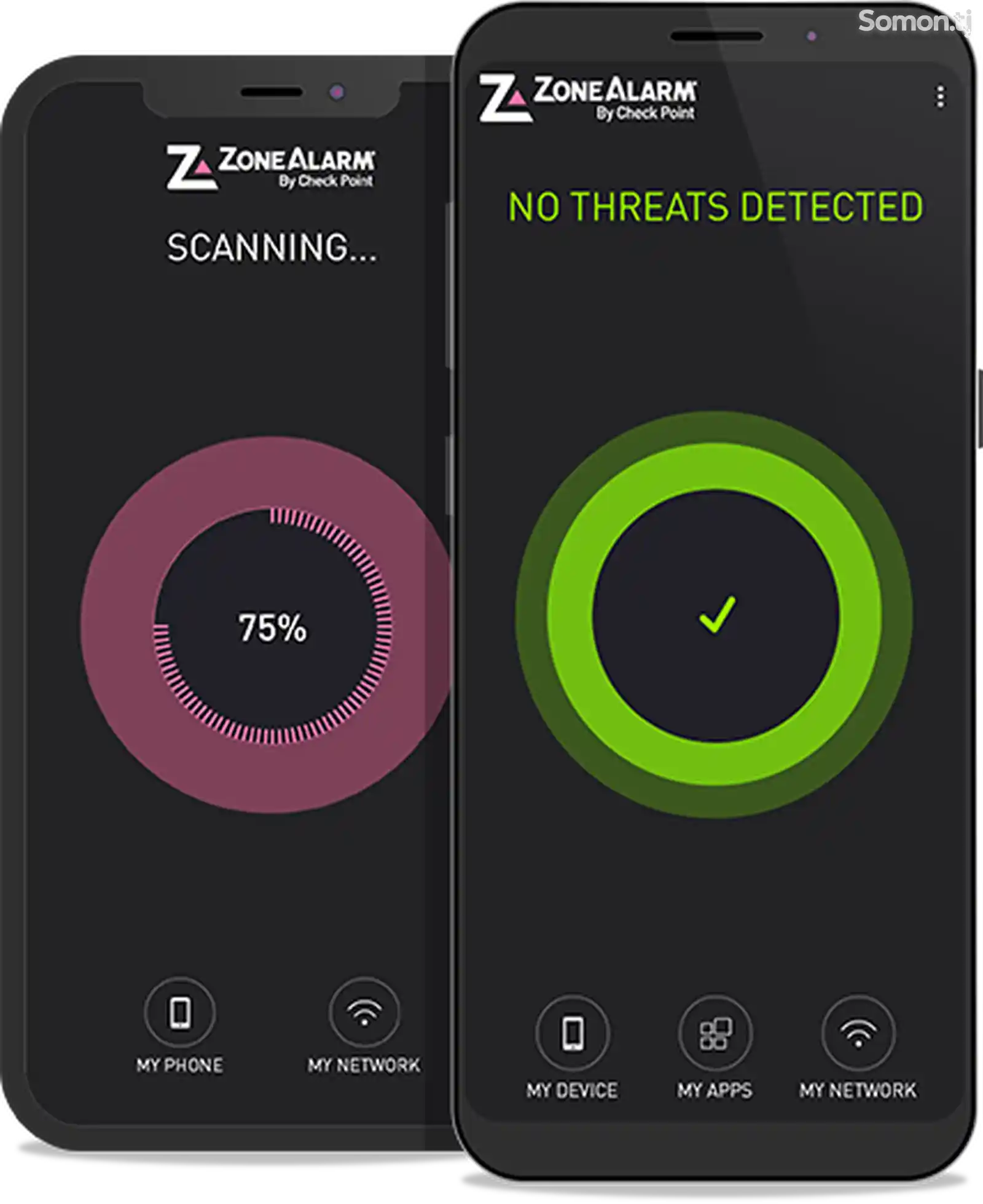 ZoneAlarm Mobile Security - иҷозатнома барои 1 дастгоҳ, 1 сол