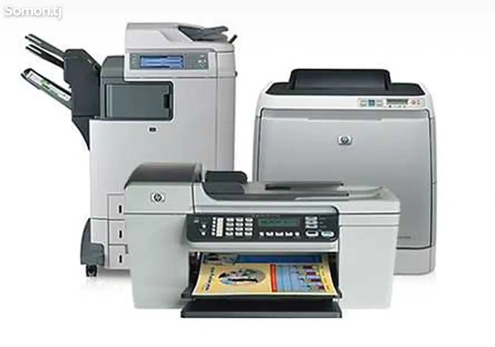 Установка принтера и сканера