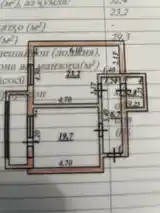 1-комн. квартира, 5 этаж, 53 м², Айни 265/3. 7 километр-9